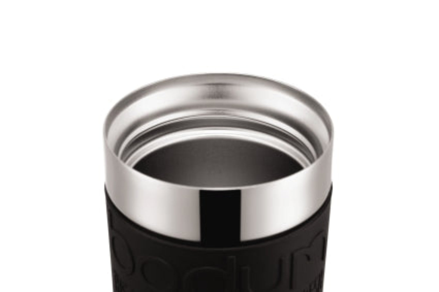 Bodum Vacuum Travel Mug Stainless Steel Black 350ml