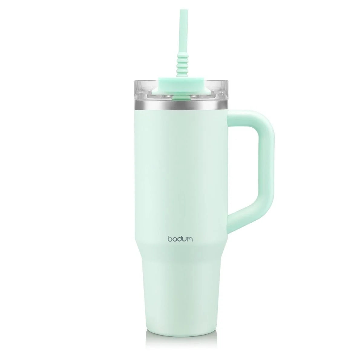 Bodum Travel Mug With Handle & Straw 1.2L Mint