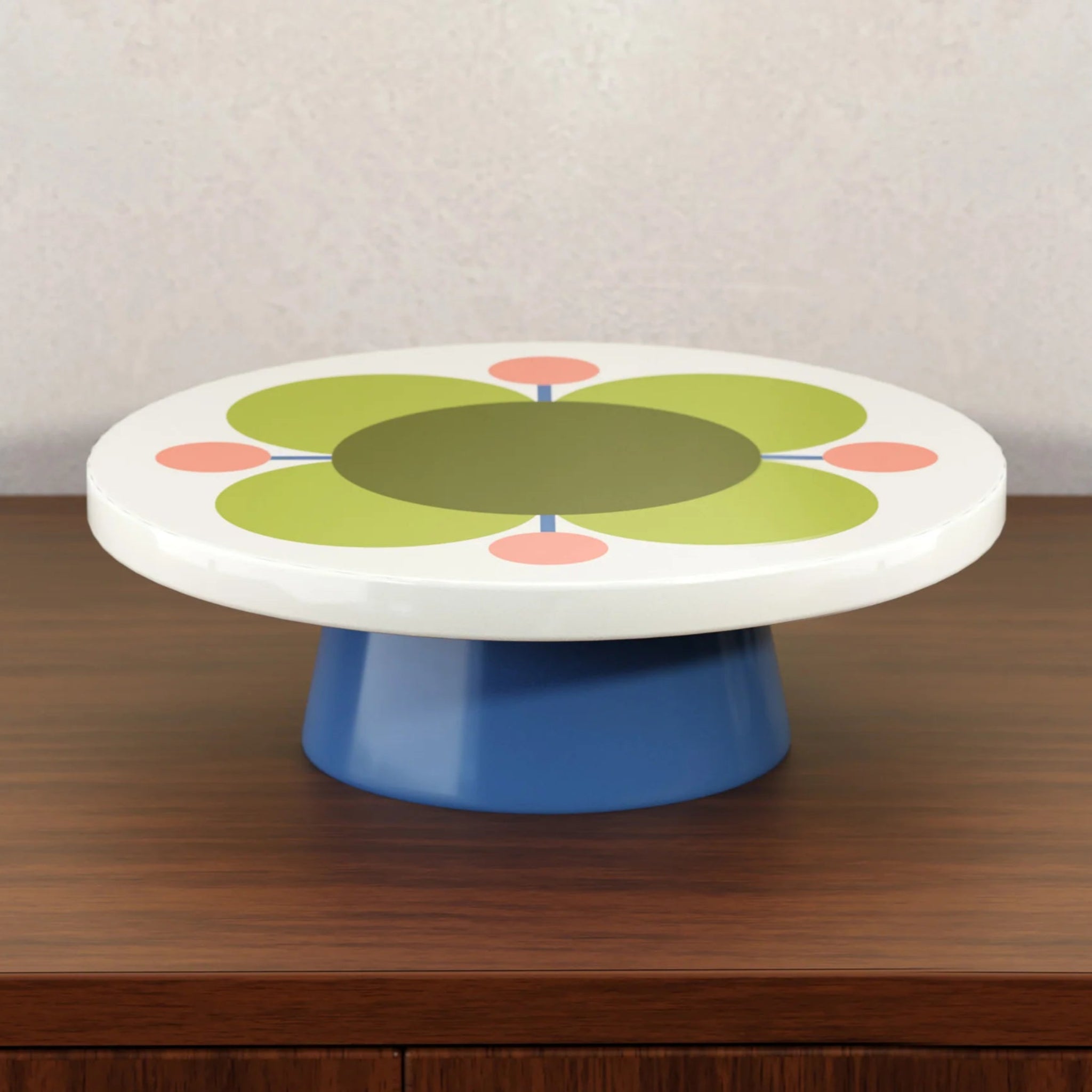 Orla Kiely Atomic Flower Bone China Cake Stand SECONDS