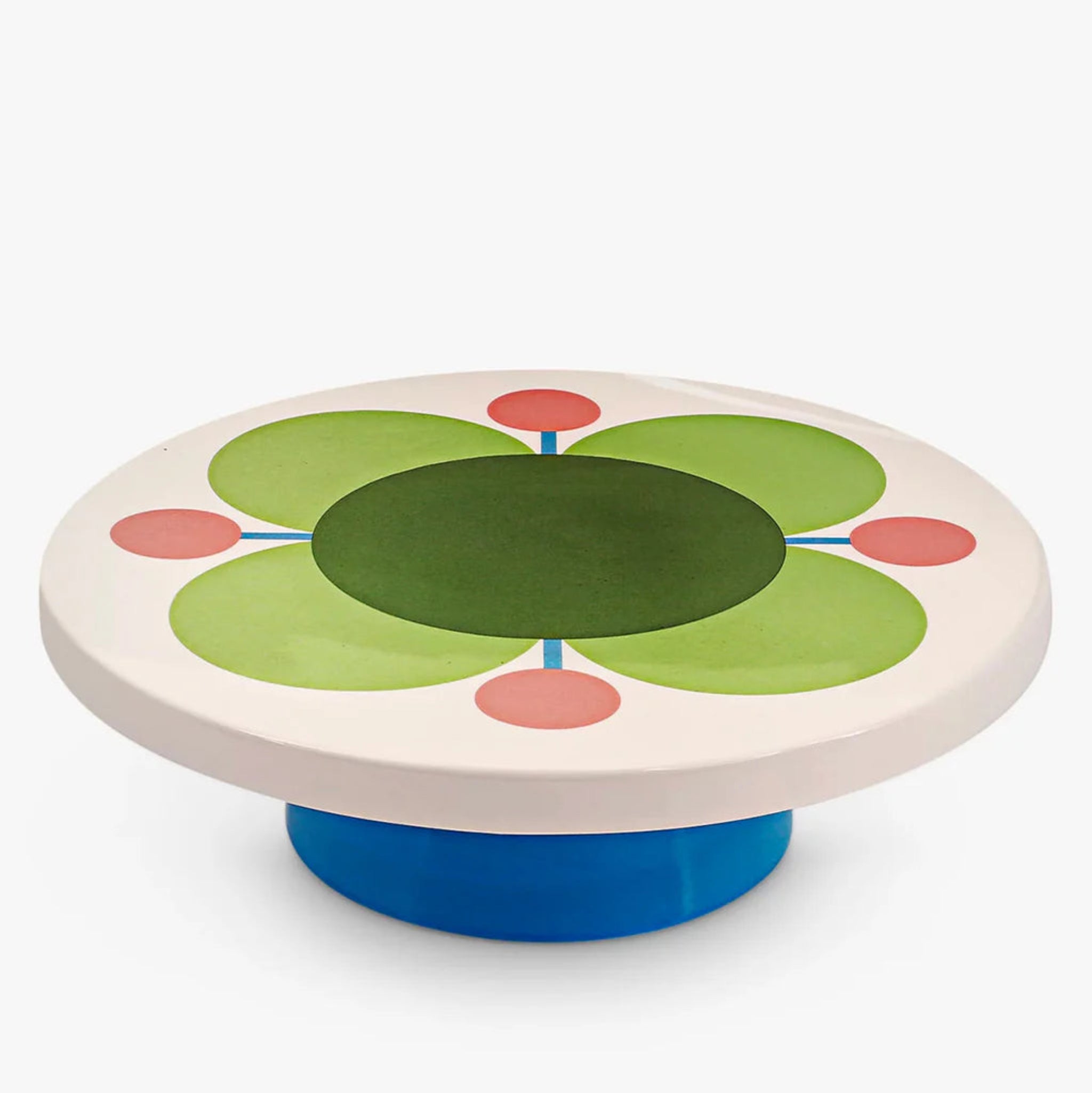 Orla Kiely Atomic Flower Bone China Cake Stand SECONDS