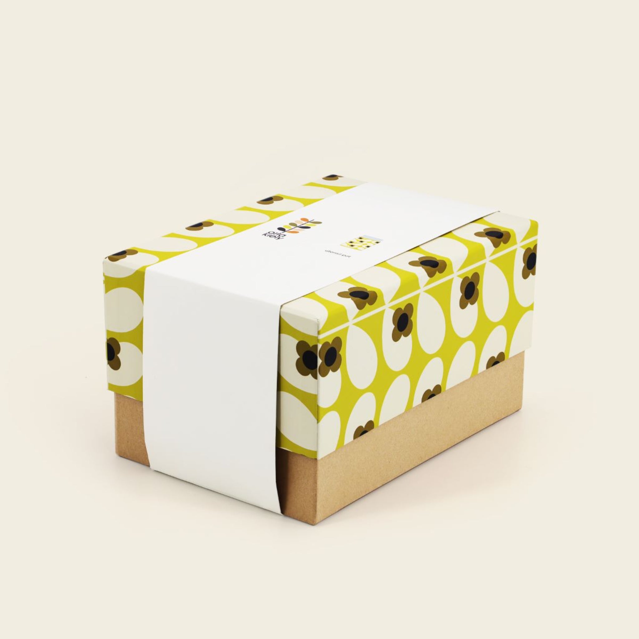 Orla Kiely Utensil Pot Wild Rose Dandelion Yellow