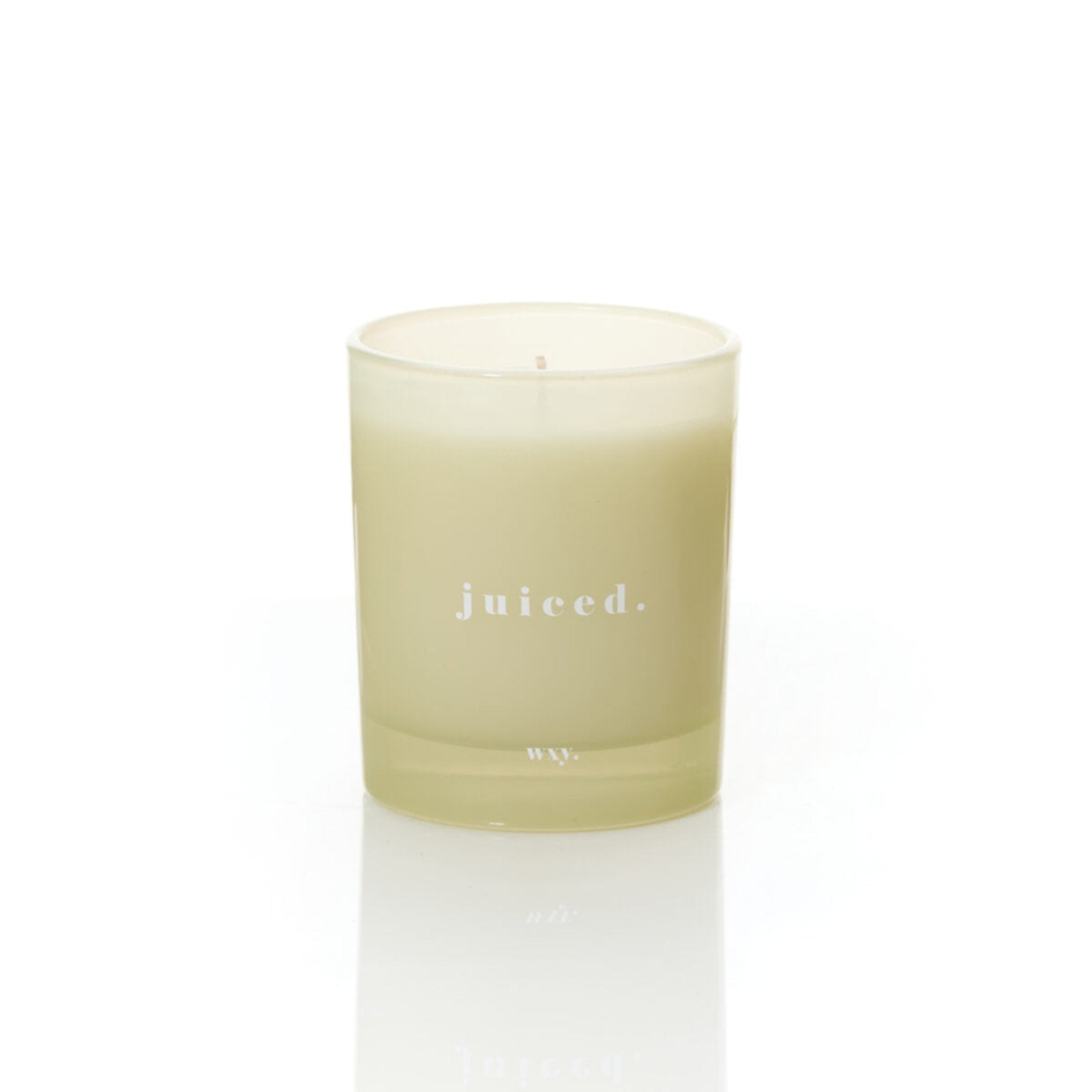 wxy. Mini Classic 8oz Juiced Candle Lime Avocado & Cucumber Water