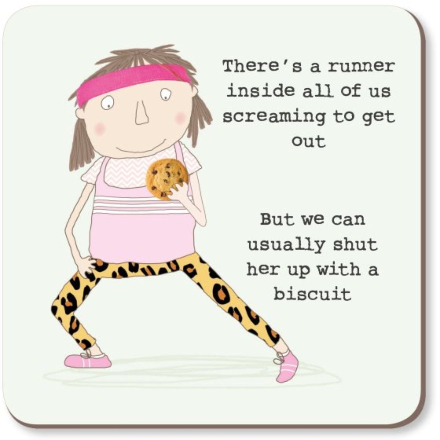 Rosie Made A Thing Runner Biscuit Coaster