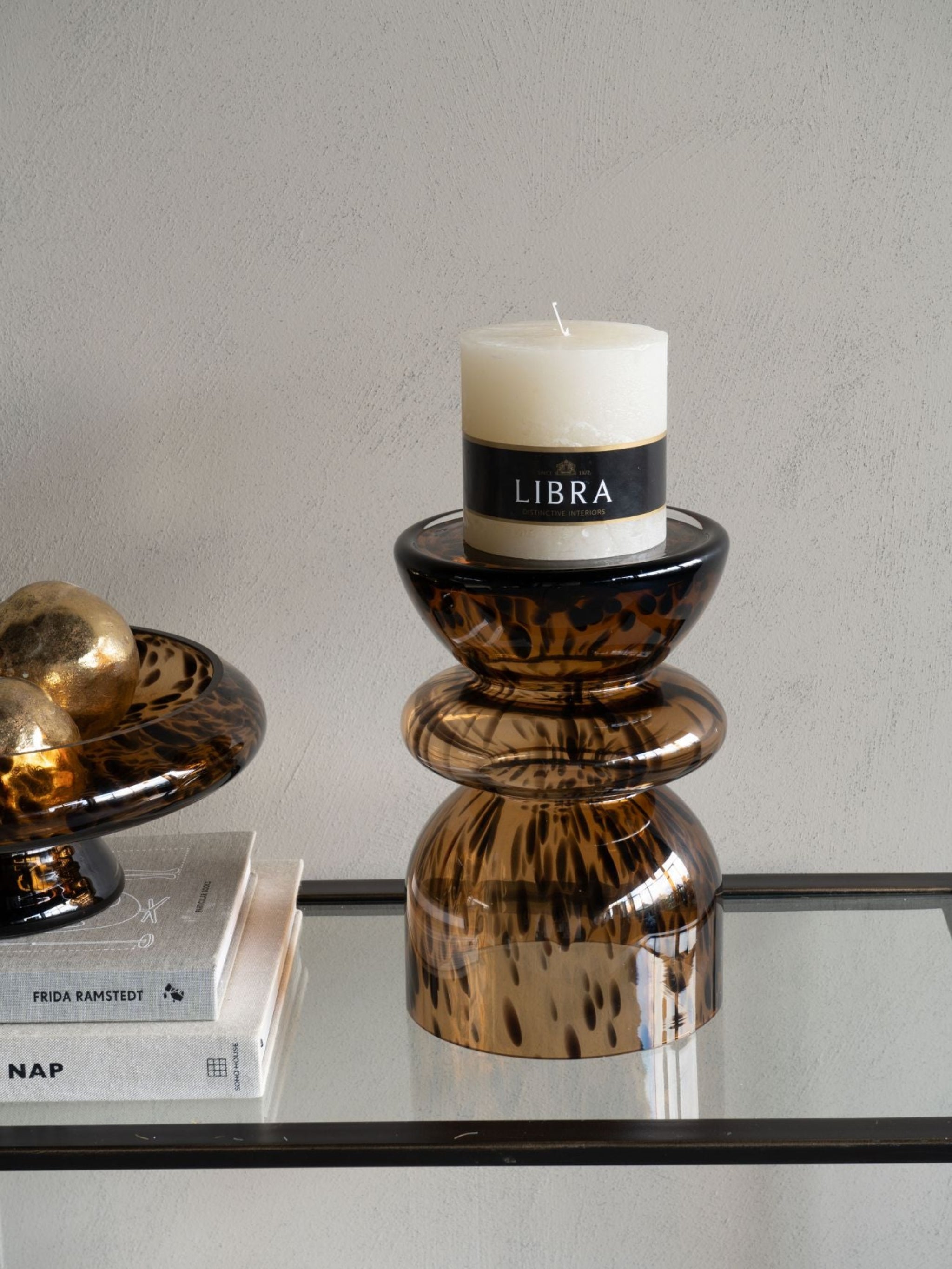 Libra Savanna Glass Vase 24cm