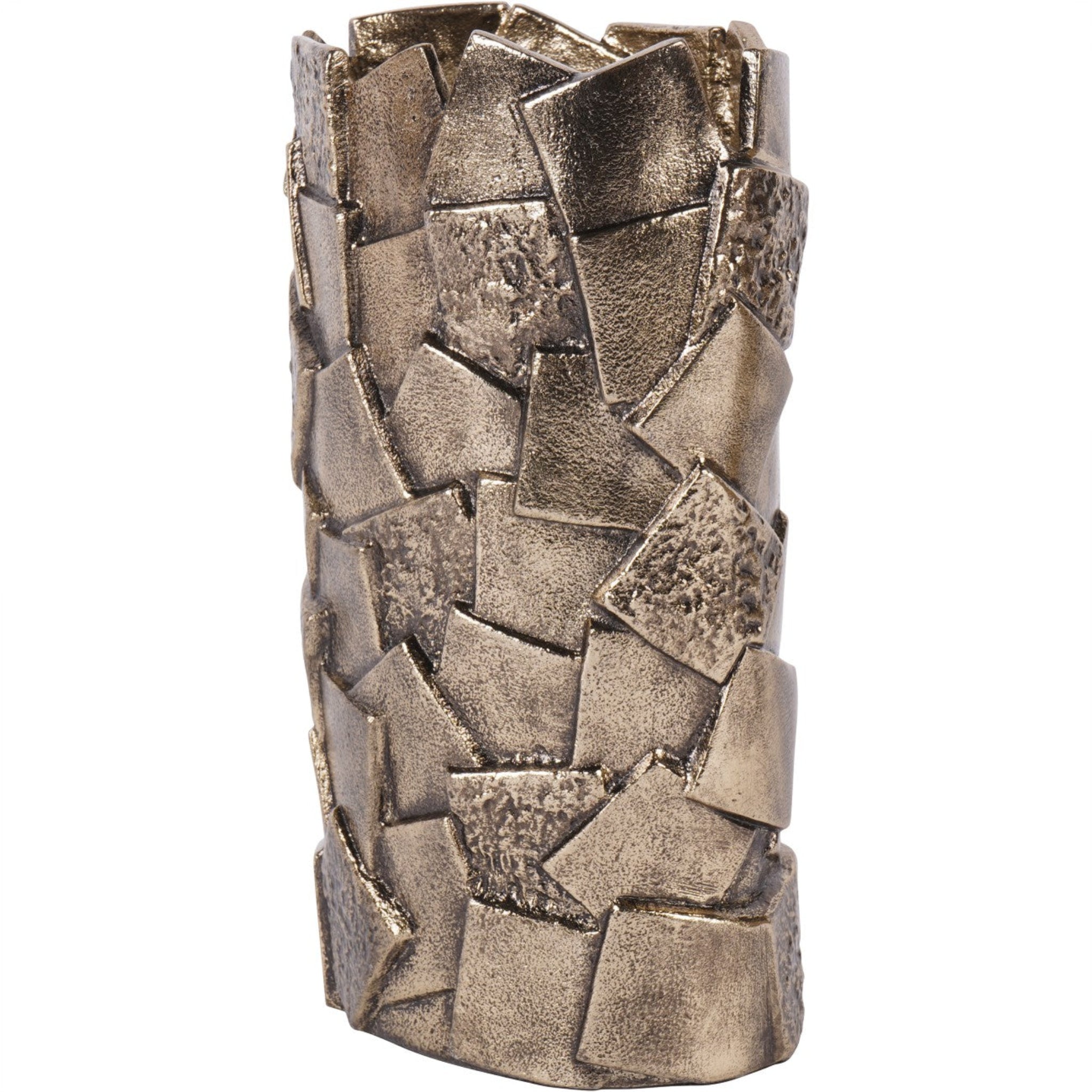 Libra Montrose Cast Aluminium Decorative Vase 25cm