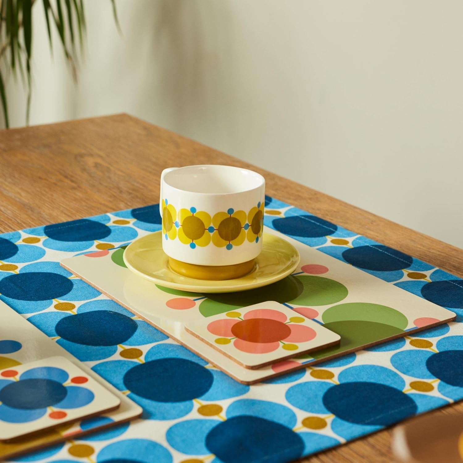 Orla Kiely Atomic Flower Placemats Set of 6