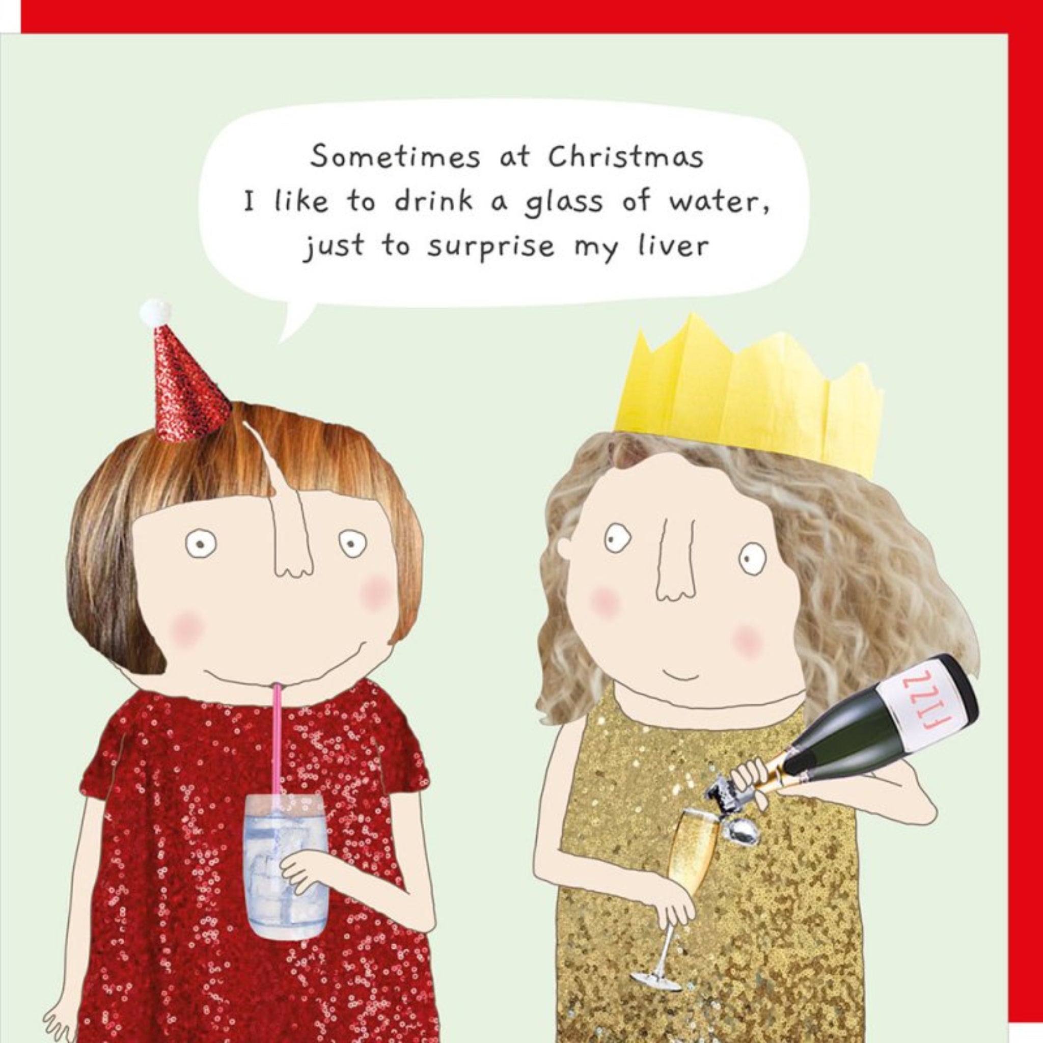Rosie Made A Thing Christmas Card Surprise Liver