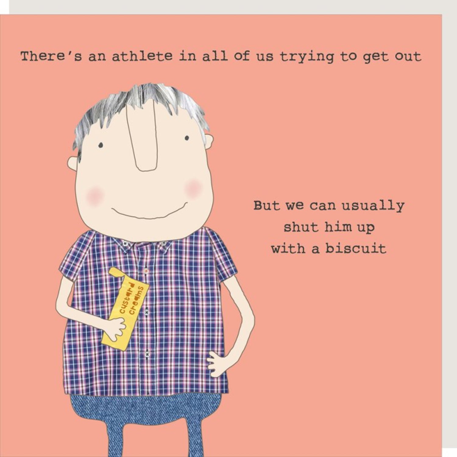 Rosie Made A Thing Athlete Birthday Card