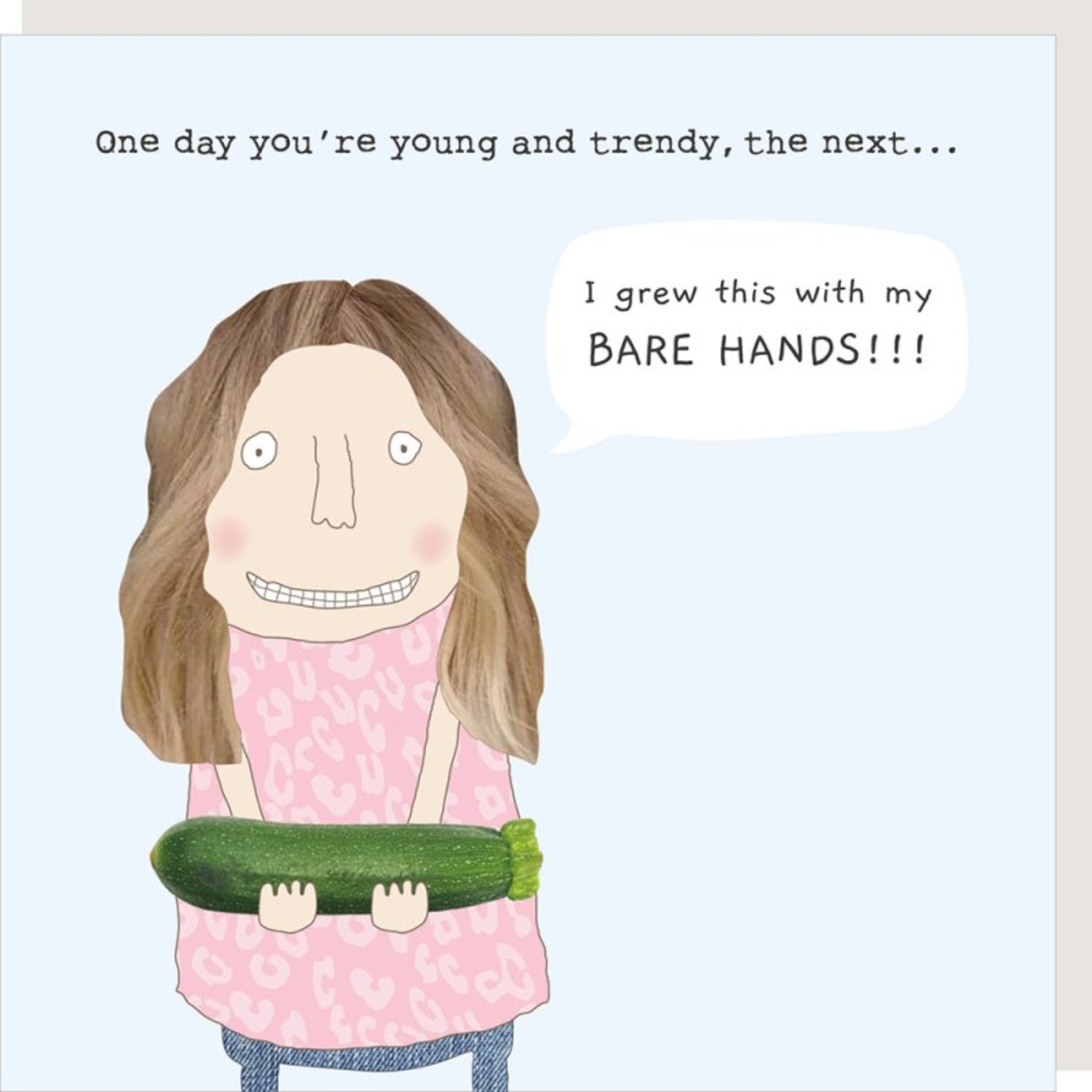 Rosie Made A Thing Bare Hands Birthday Card