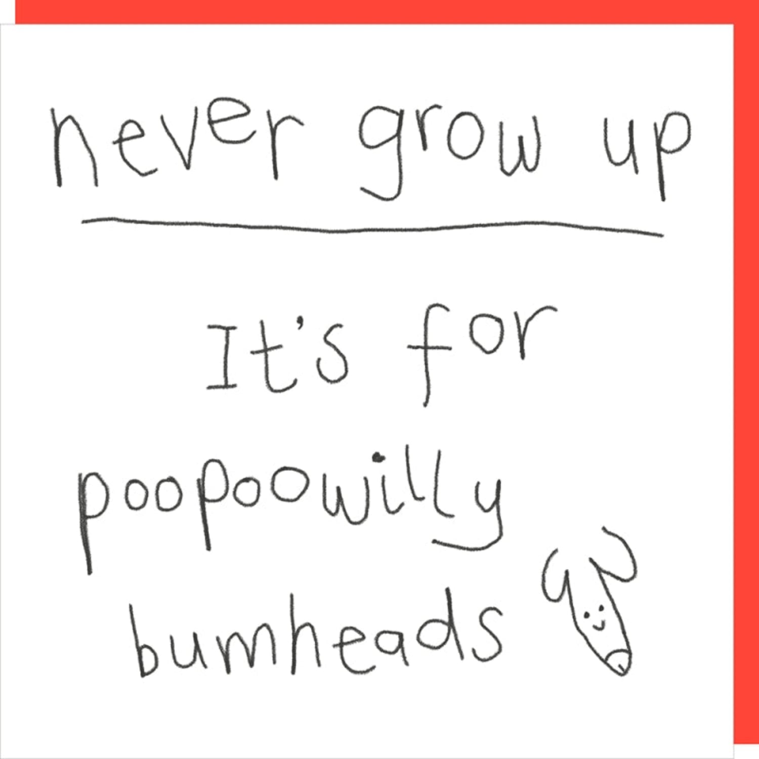 Rosie Made A Thing Grow Up Birthday Card