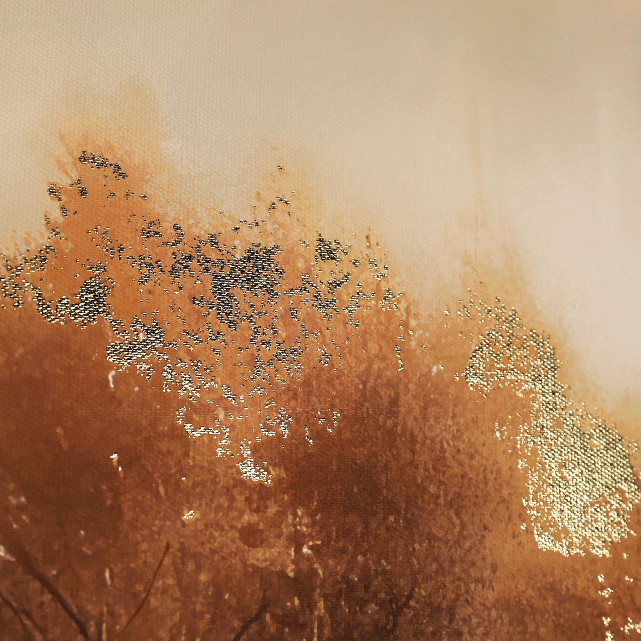 Golden Treeline by Ulyana Hammond close up