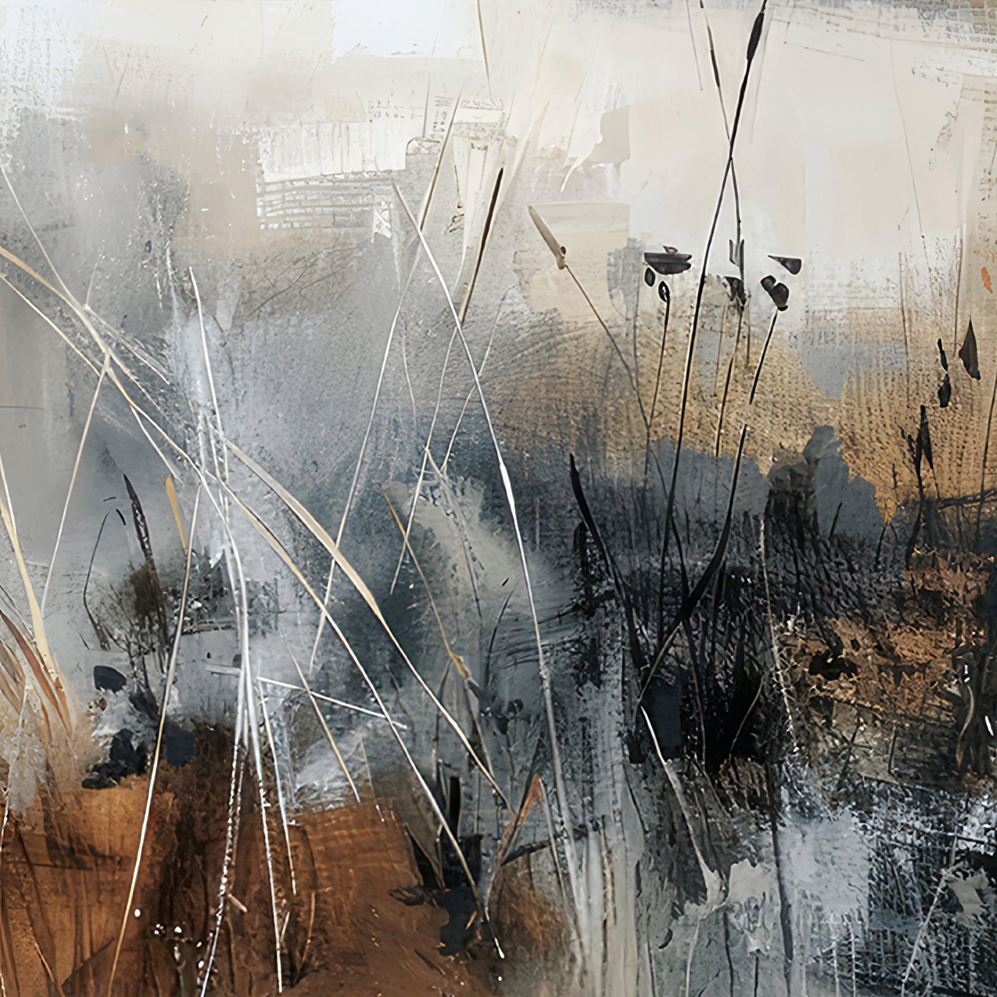 Autumnal Aura Small by Joanne Lea close up