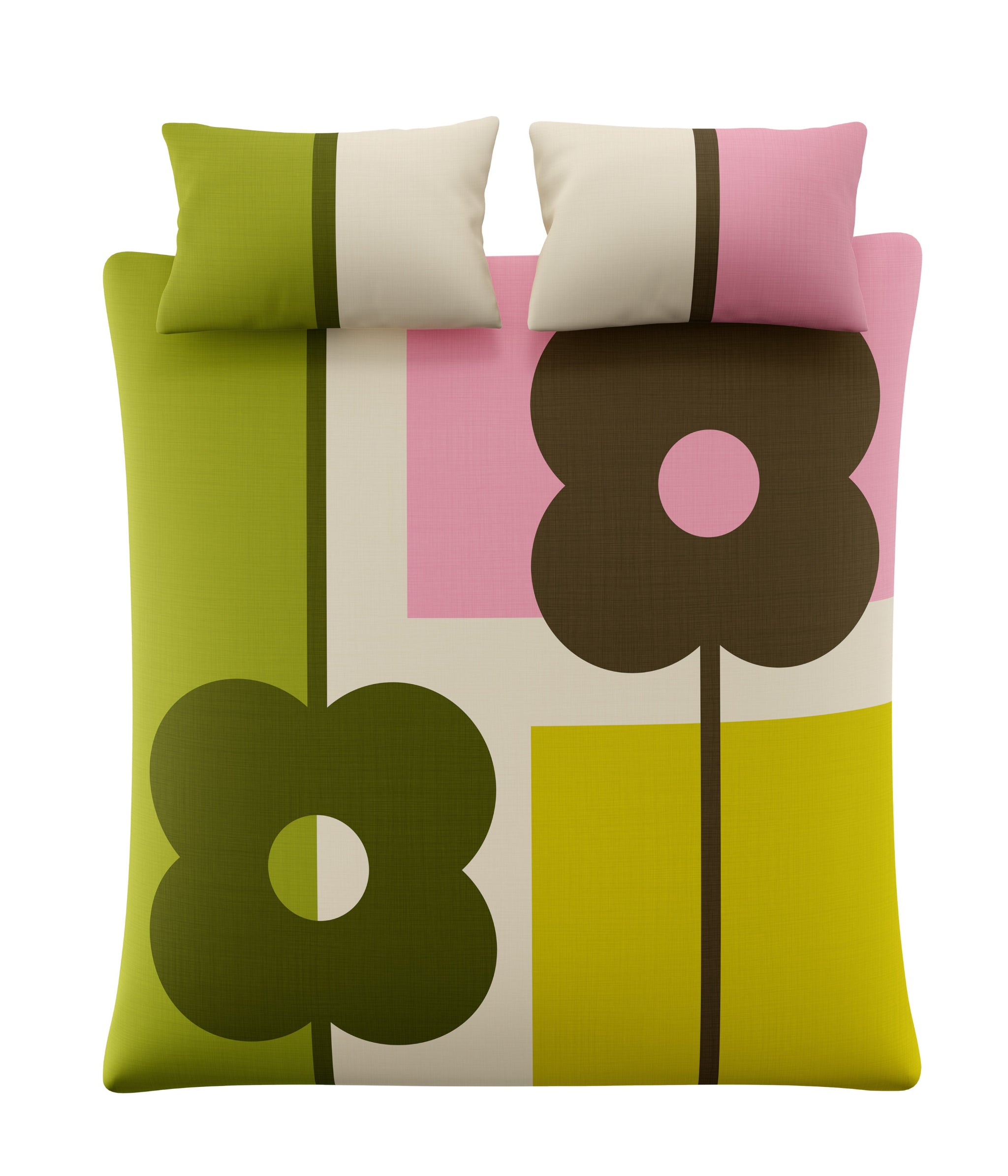 Orla Kiely Abacus Block Flower Duvet Cover Set Multi