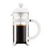 Bodum Java French Press Coffee Maker 3 Cup White