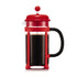 Bodum Java French Press Coffee Maker 8 Cup Red