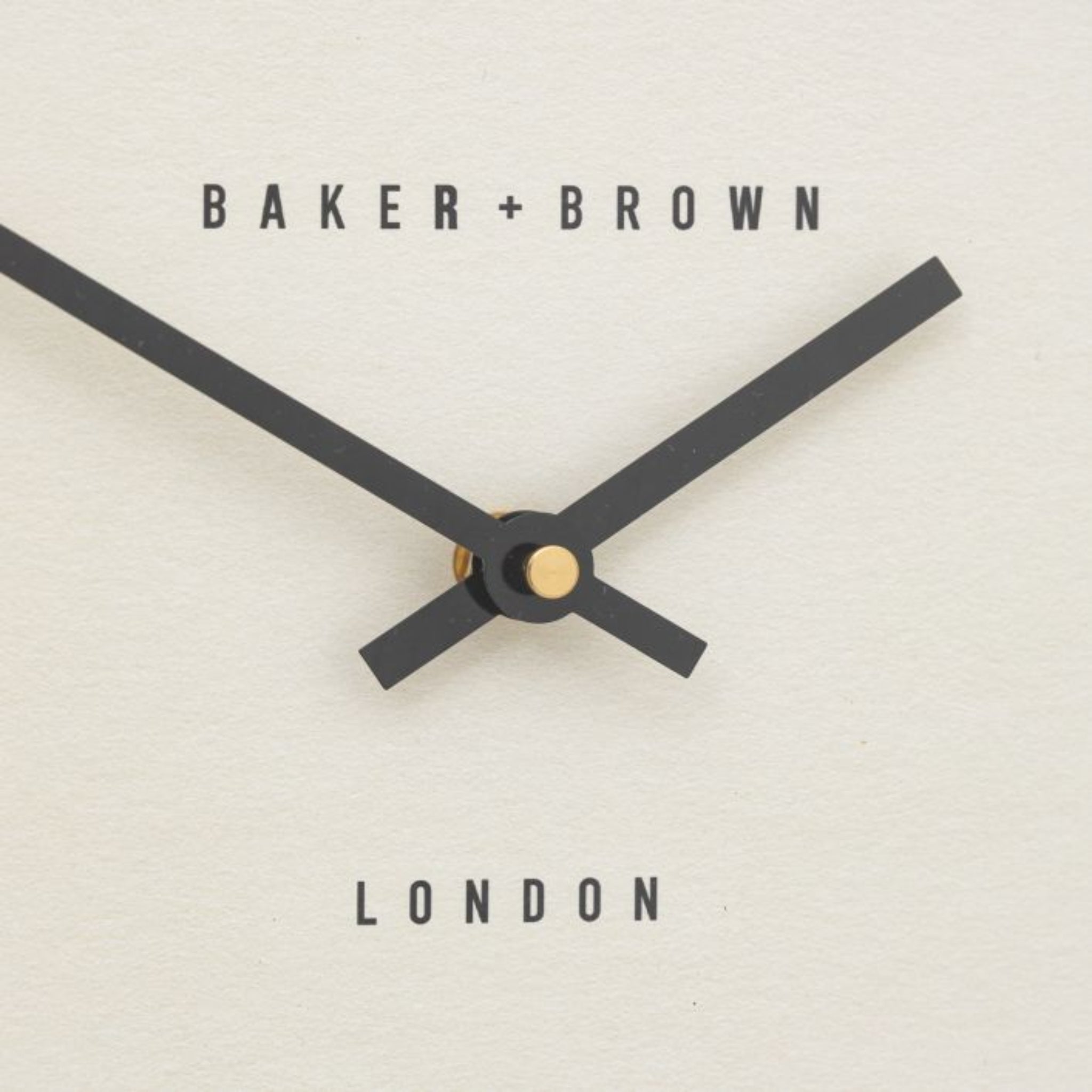 Minimalist clock with &