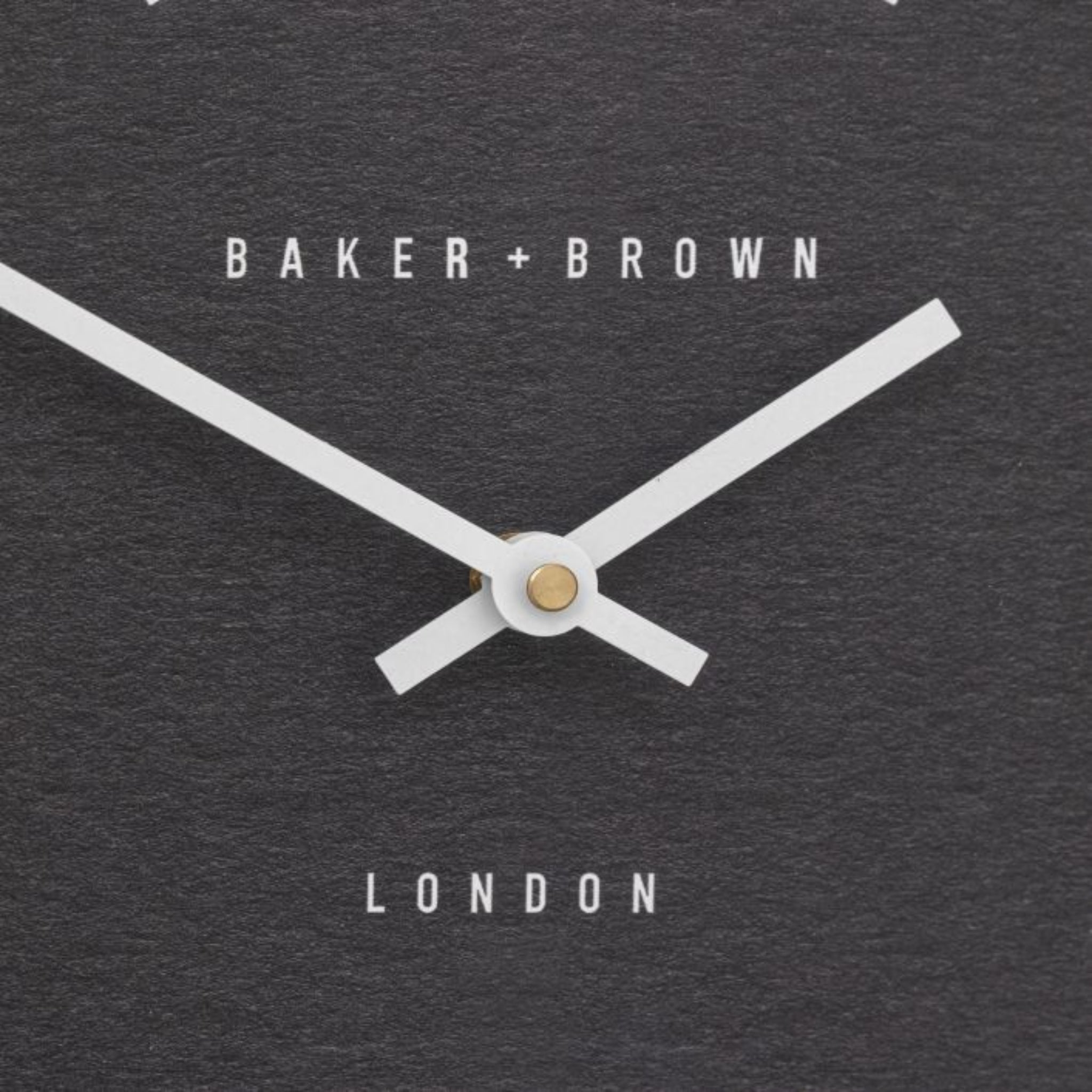Baker & Brown Claremont Wall Clock Chrome