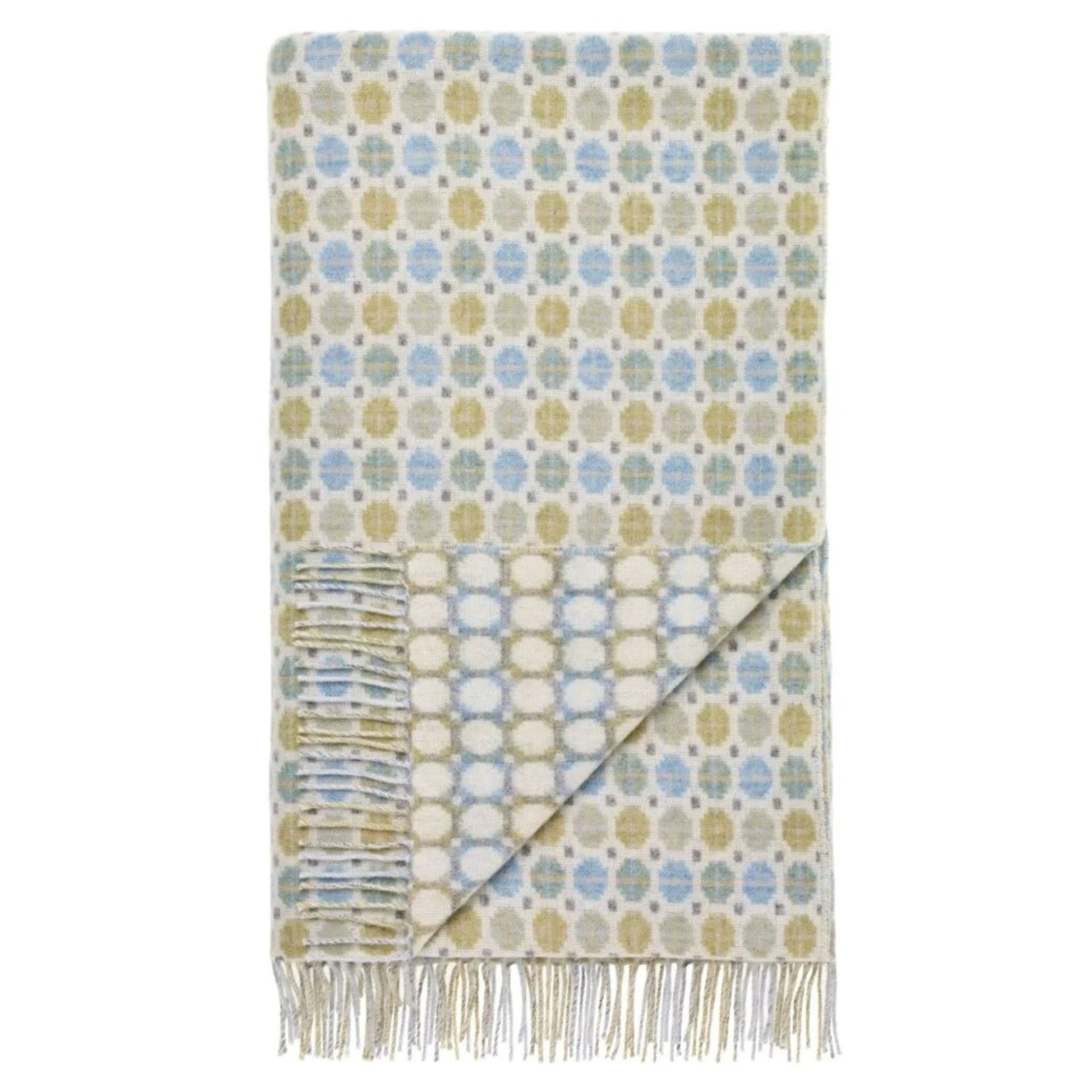 Bronte by Moon Milan Blue Throw