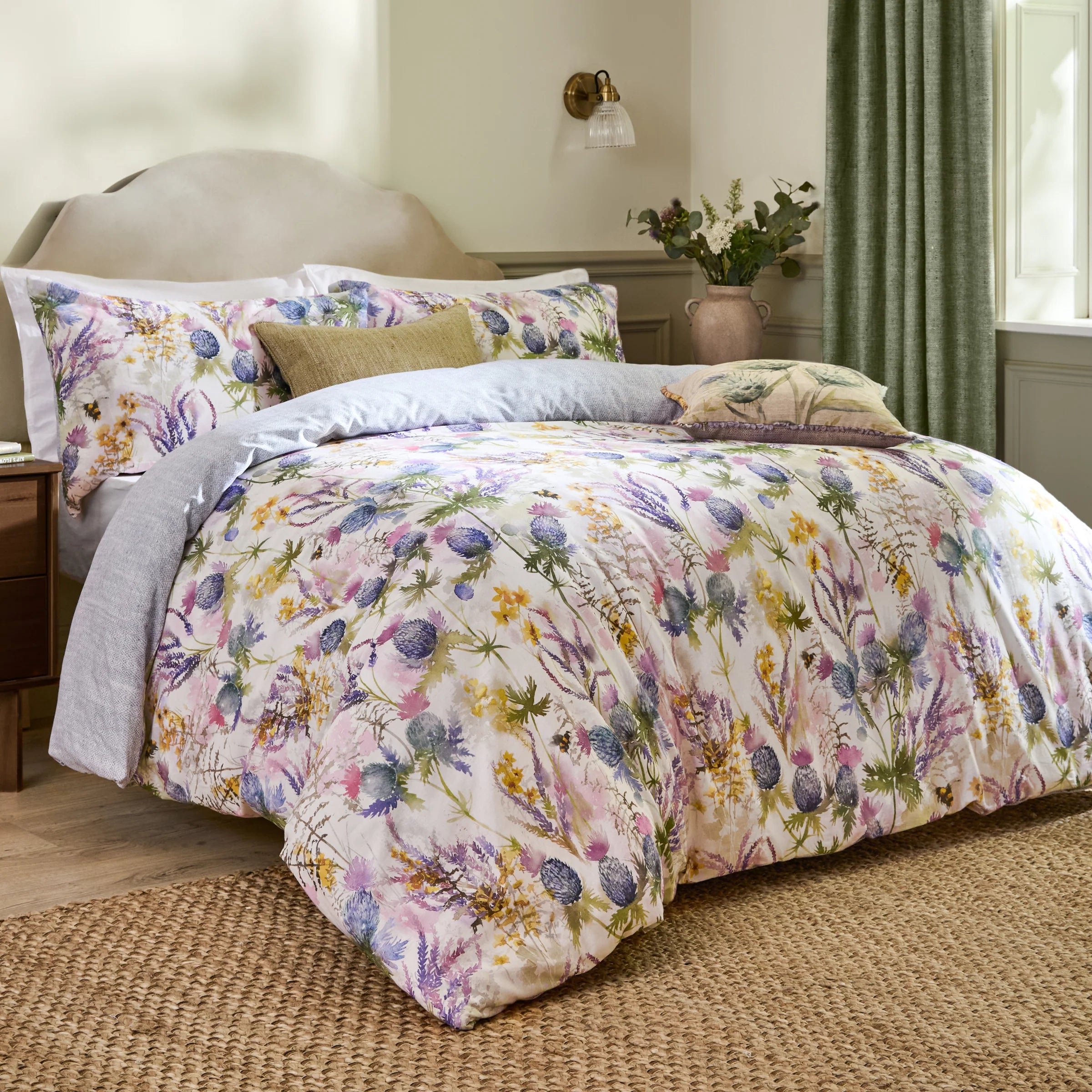 Voyage Maison Cluaran Soft Touch Duvet Cover Set Multicolour