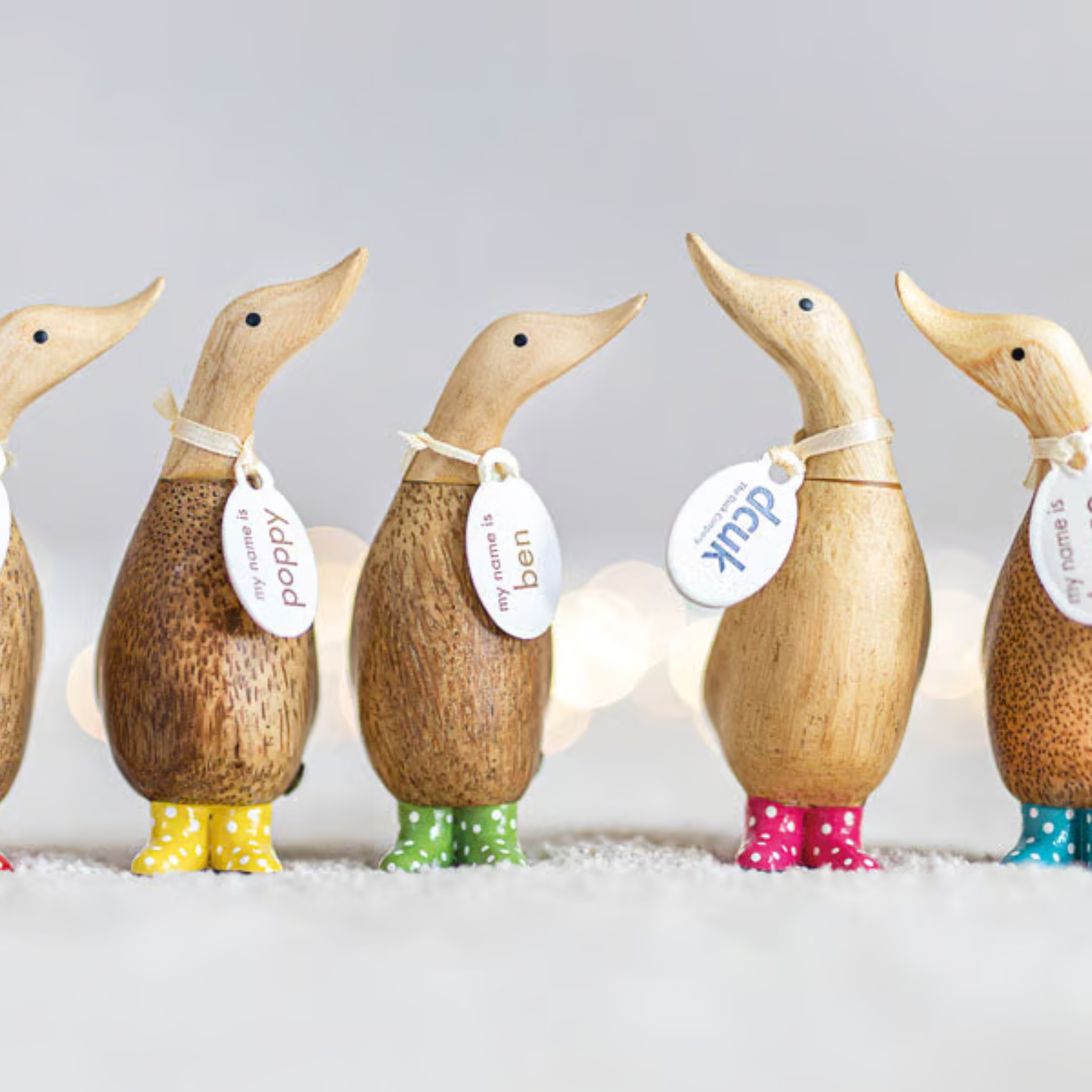 DCUK Spotty Boots Dinky Duck