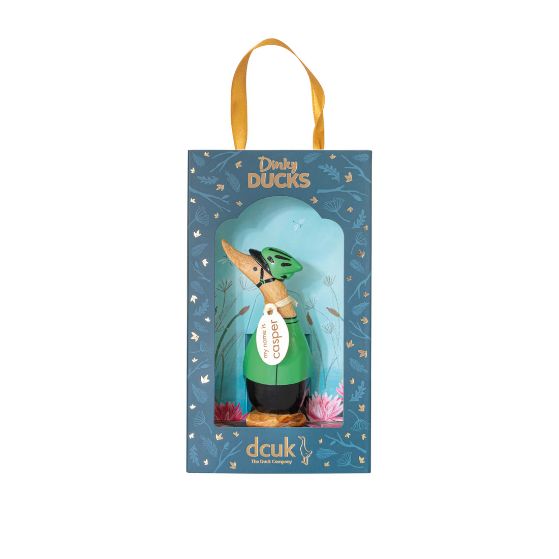 DCUK Dinky Duck Cyclist green in gift box