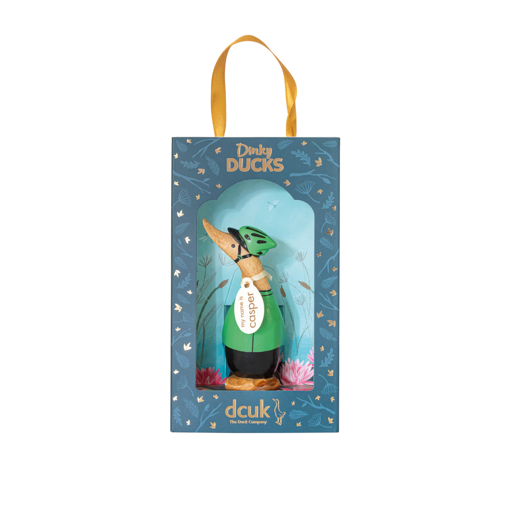DCUK Dinky Duck Cyclist green in gift box
