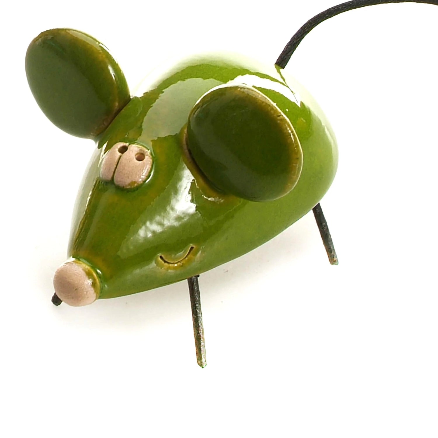 Enigma Cute Mouse Ceramic Sculpture