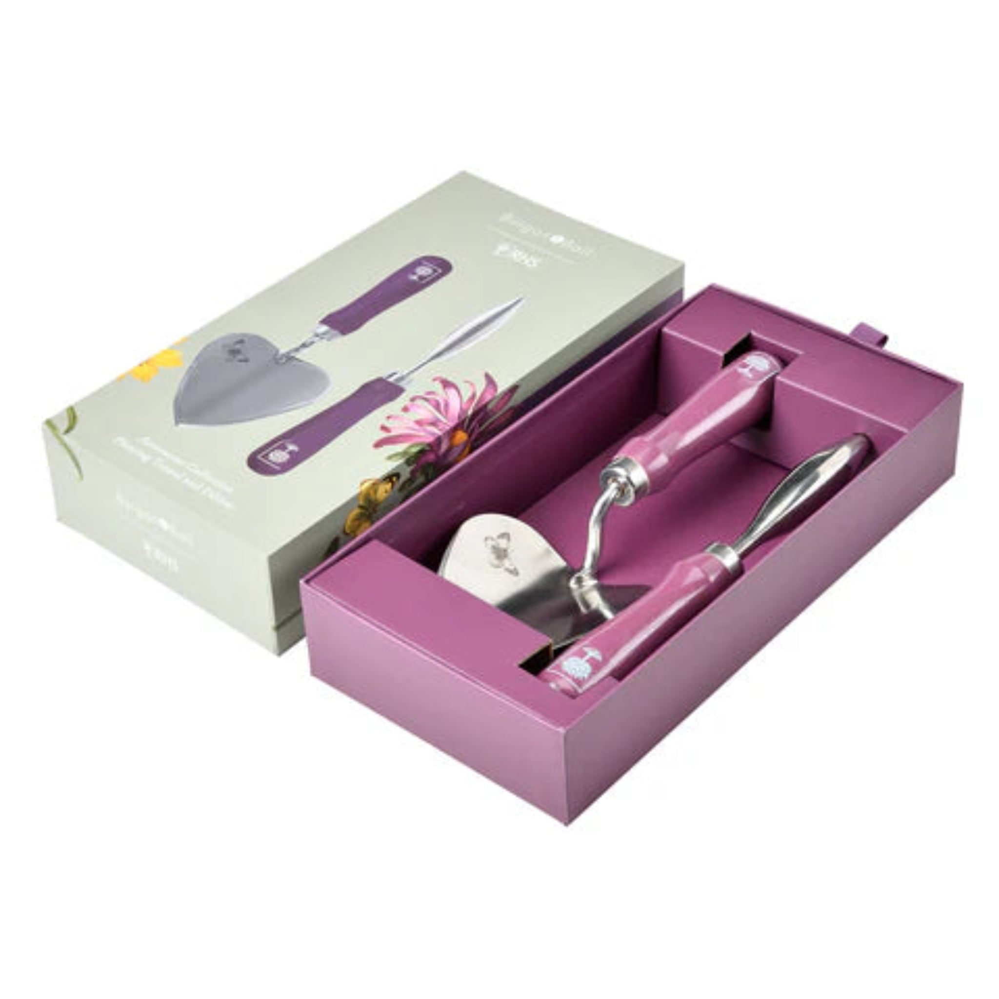 Burgon & Ball Asteraceae Planting Trowel and Dibber Set