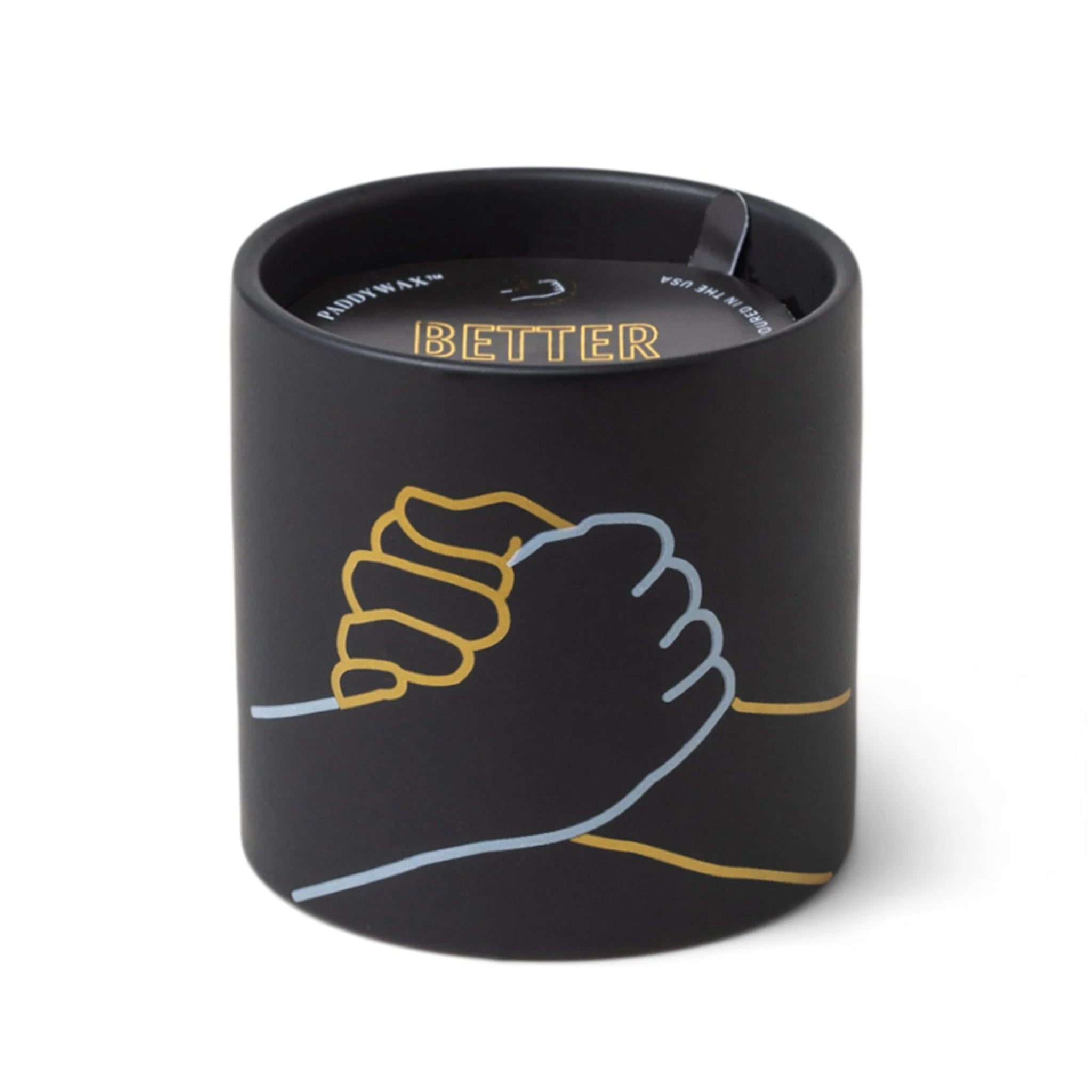 Paddywax Impressions Candle Black Incense & Smoke 163g