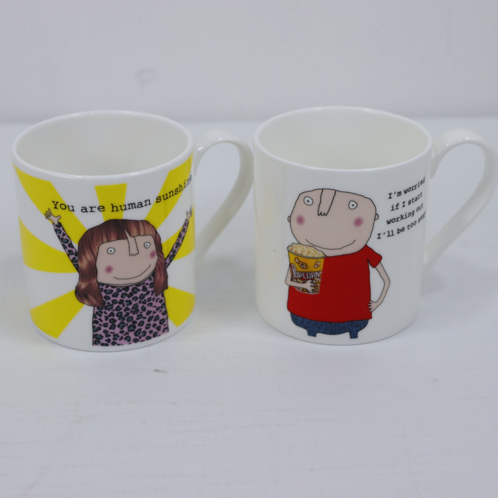 Rosie Made A Thing Mugs 350ml SECONDS picked at random two mugs