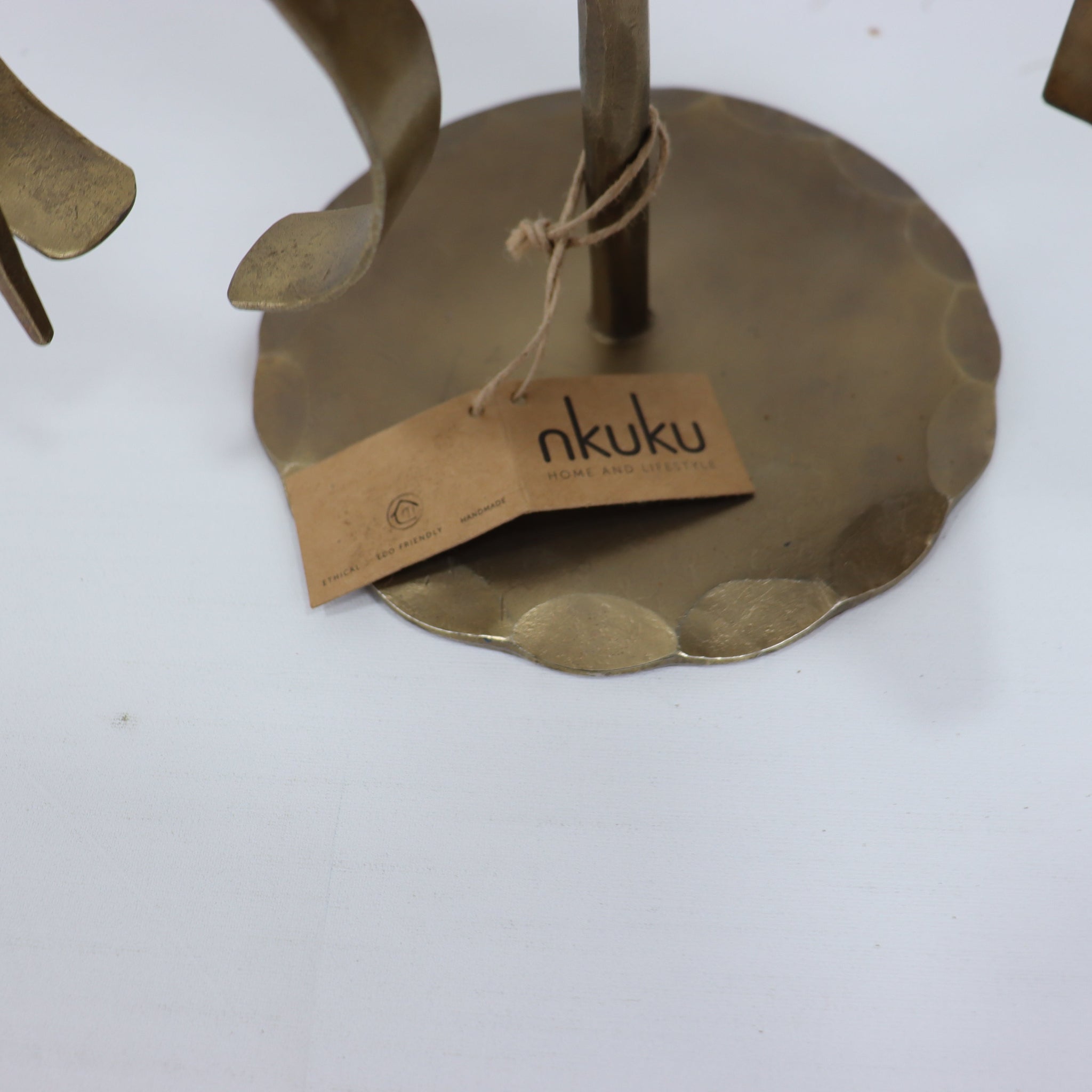 Nkuku Lowada Fireside Tool Set Antique Brass