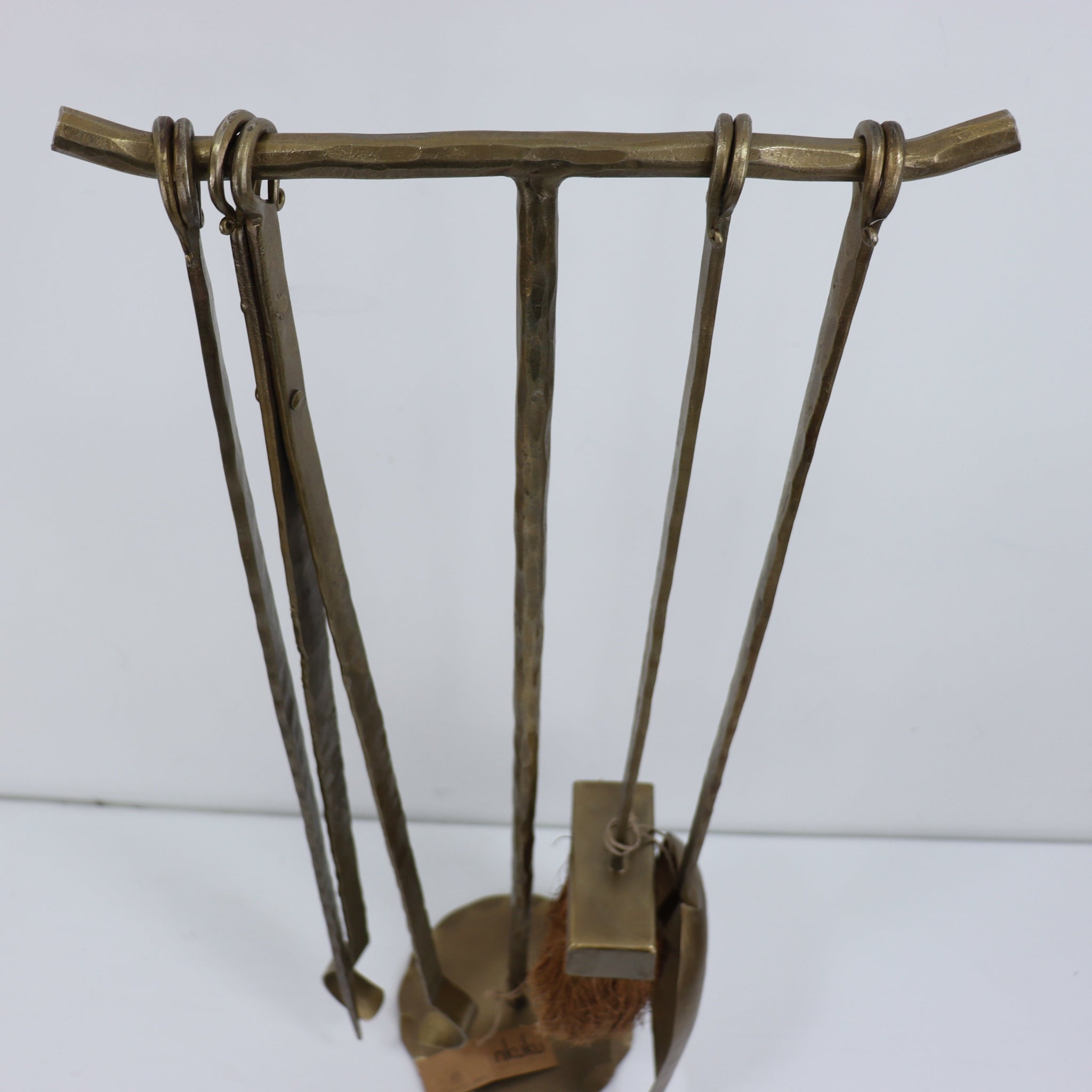 Nkuku Lowada Fireside Tool Set Antique Brass