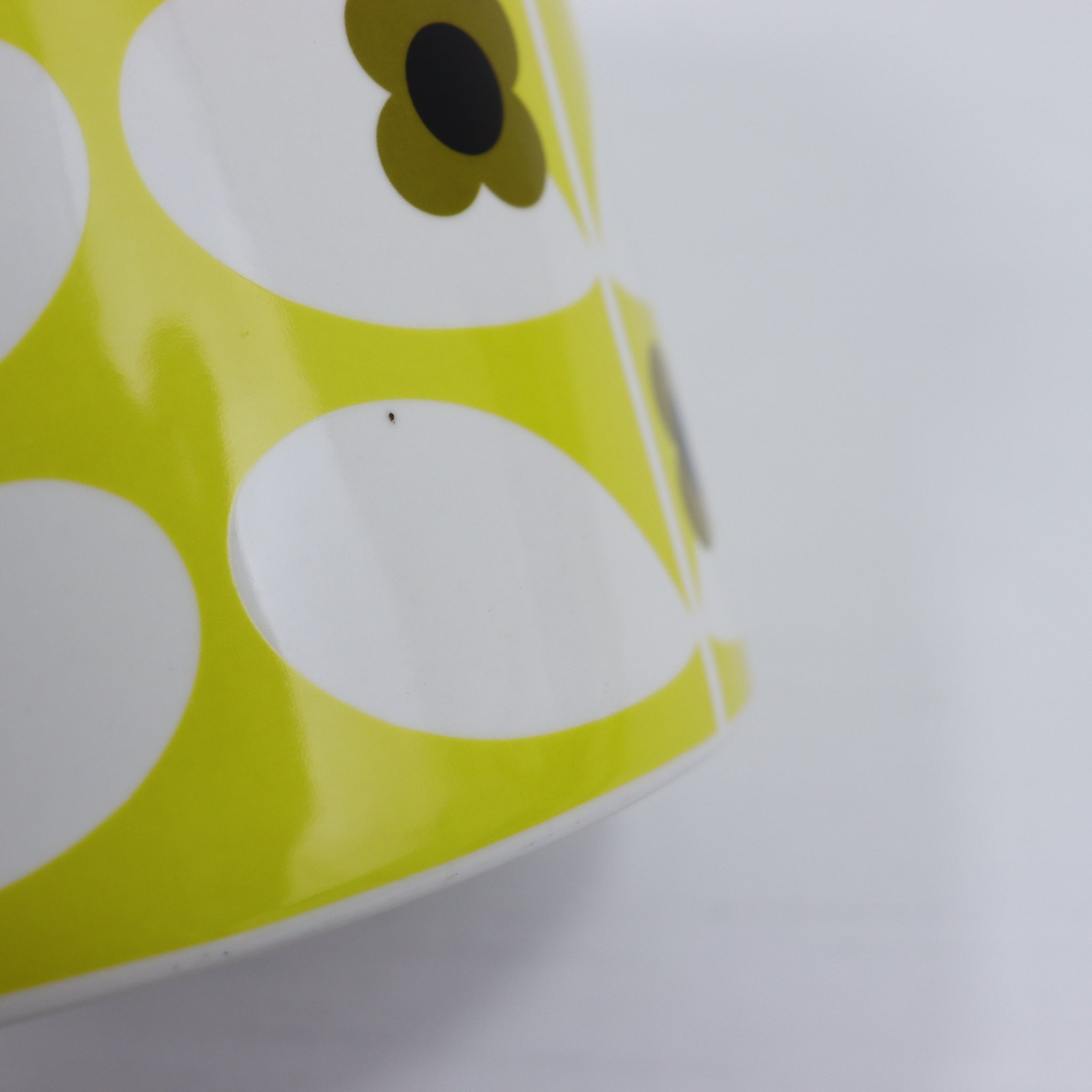 Orla Kiely Utensil Pot Wild Rose Dandelion Yellow -SECONDS