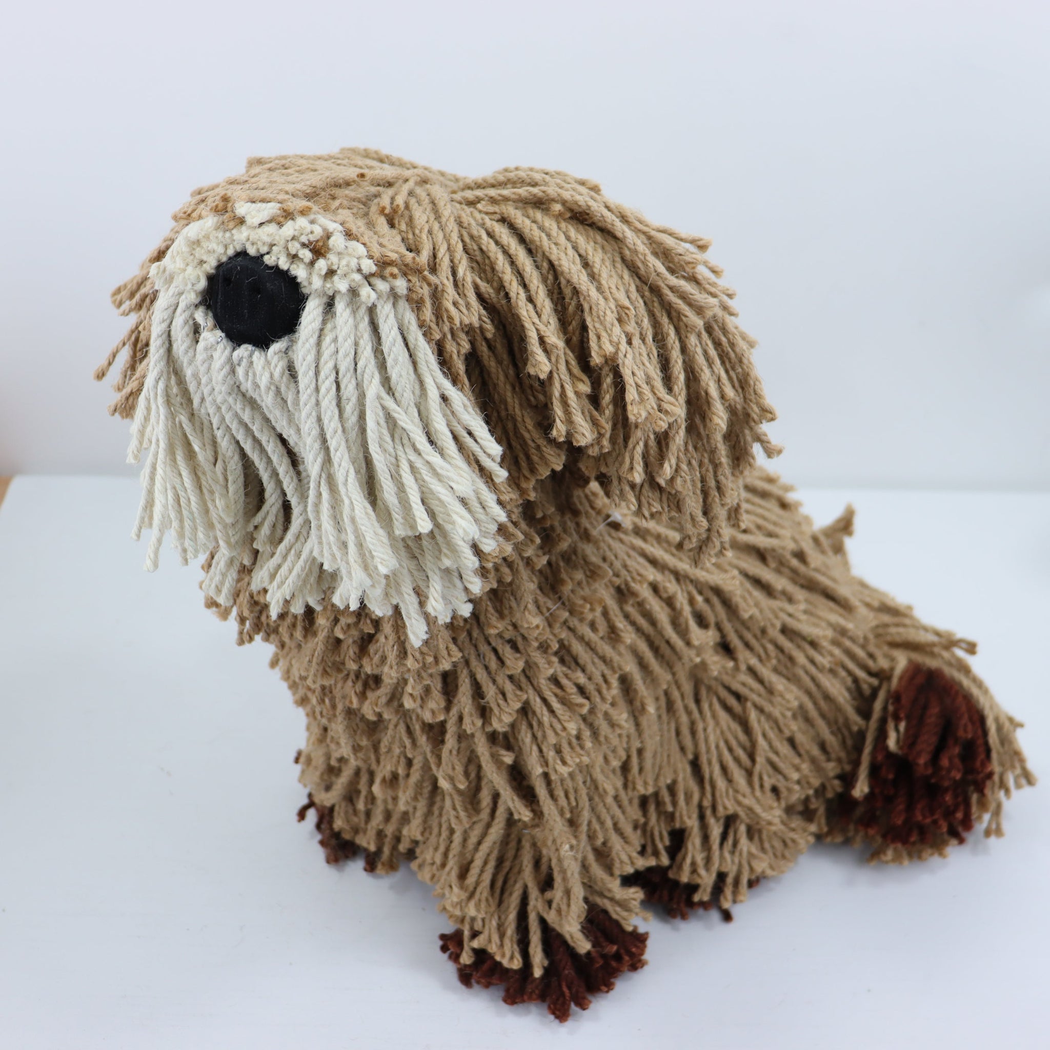 Aquarelle Home Dougal Dog Sitting Natural & Cream