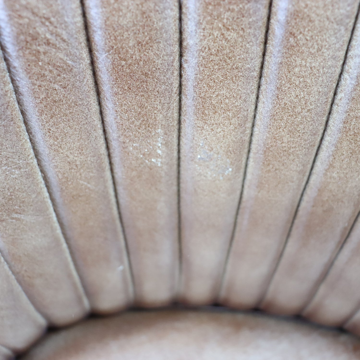 Nkuku Harsha Leather Dining Chair in Chocolate Brown