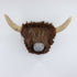 Wooden Highland Cow Head