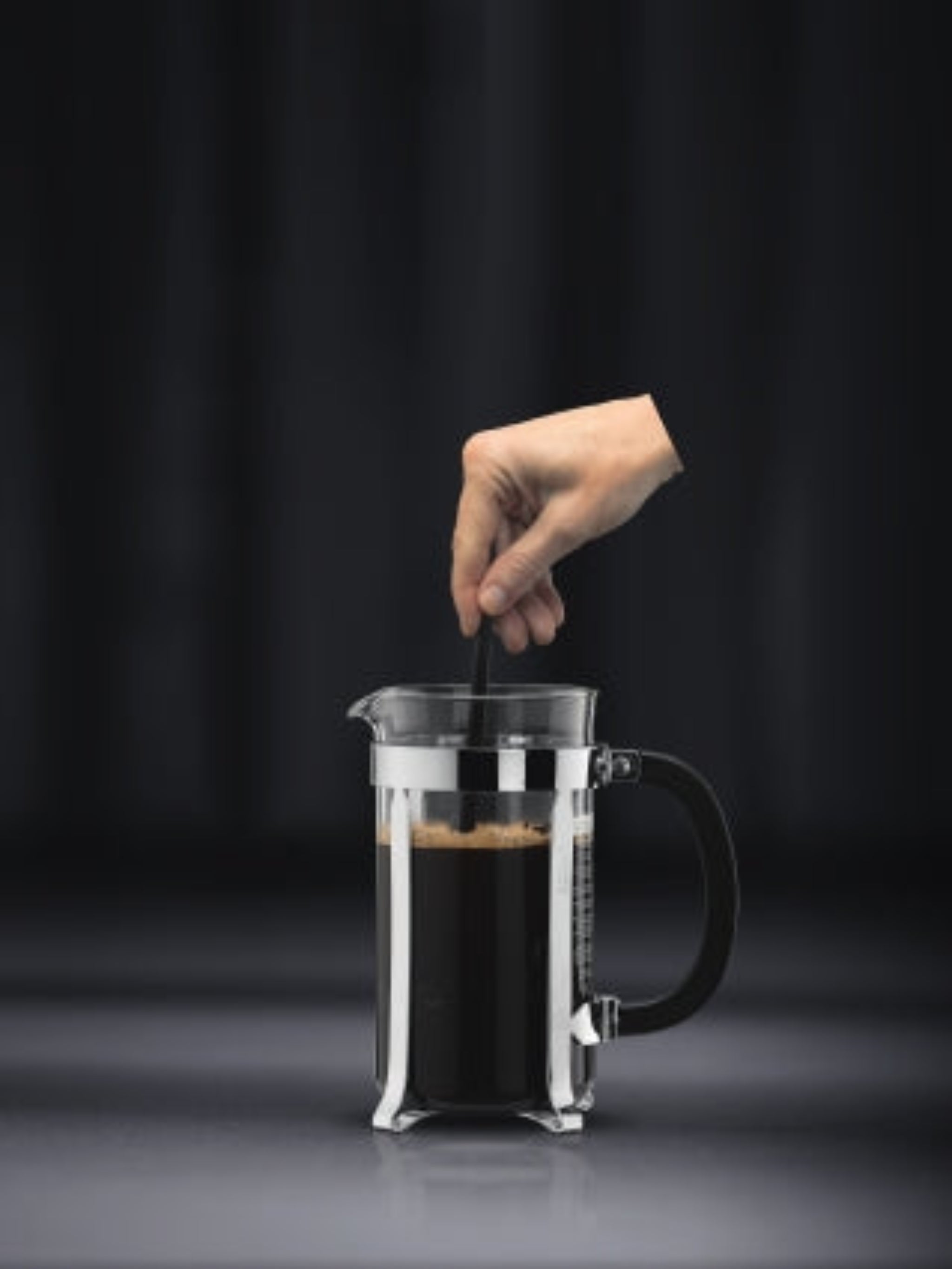 Bodum Caffettiera French Press Coffee Maker 8 Cup Black