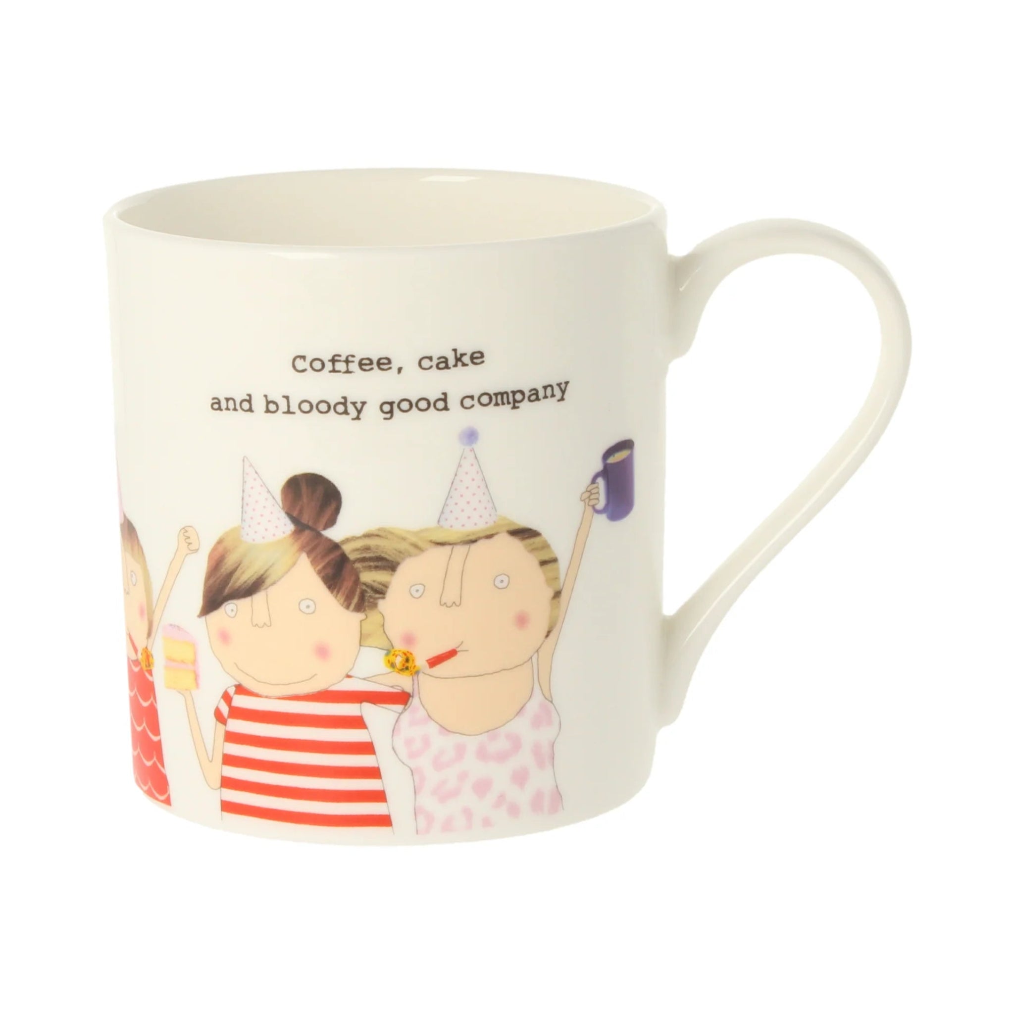 Rosie Made A Thing Coffee, Cake and Good Company Mug 350ml