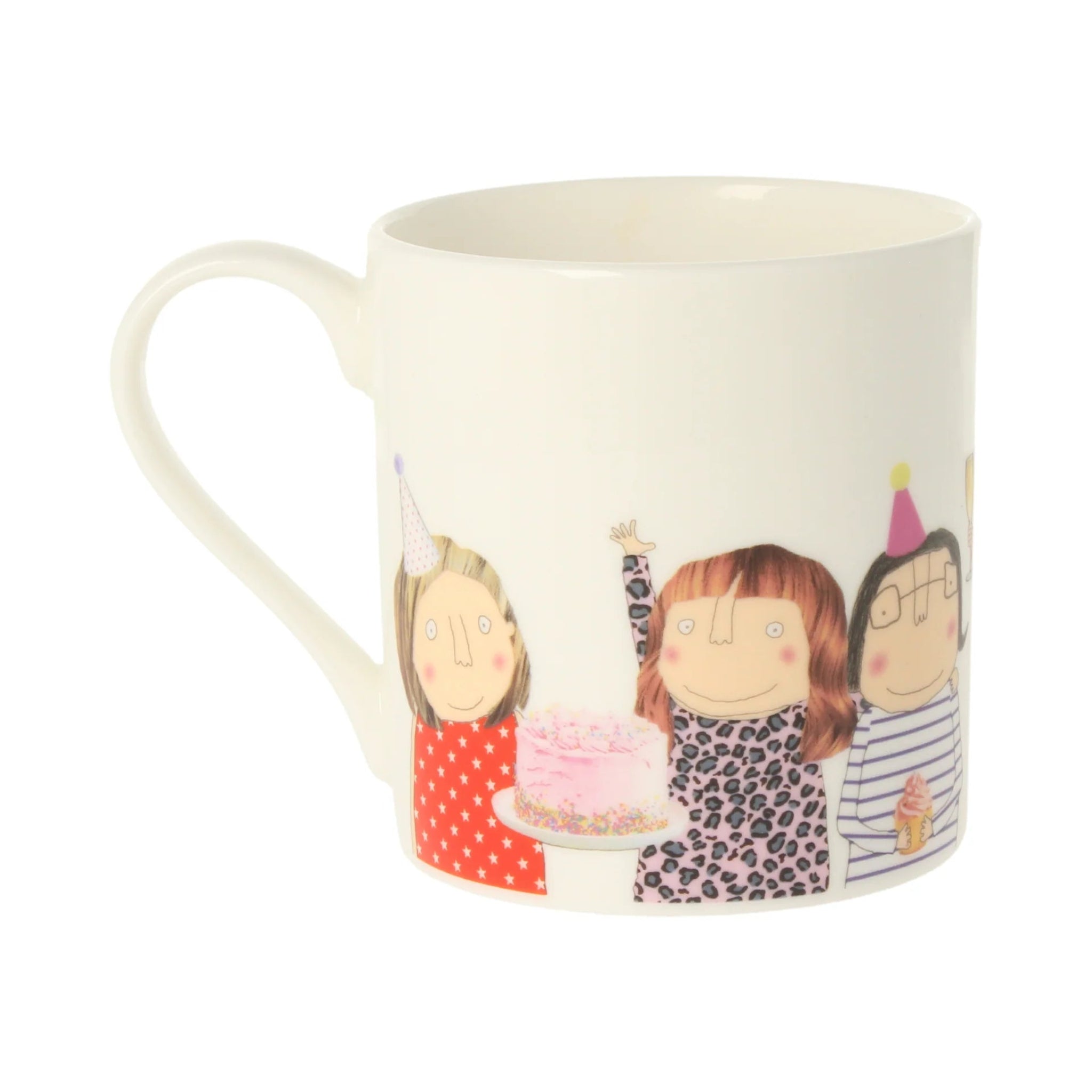 Rosie Made A Thing Coffee, Cake and Good Company Mug 350ml