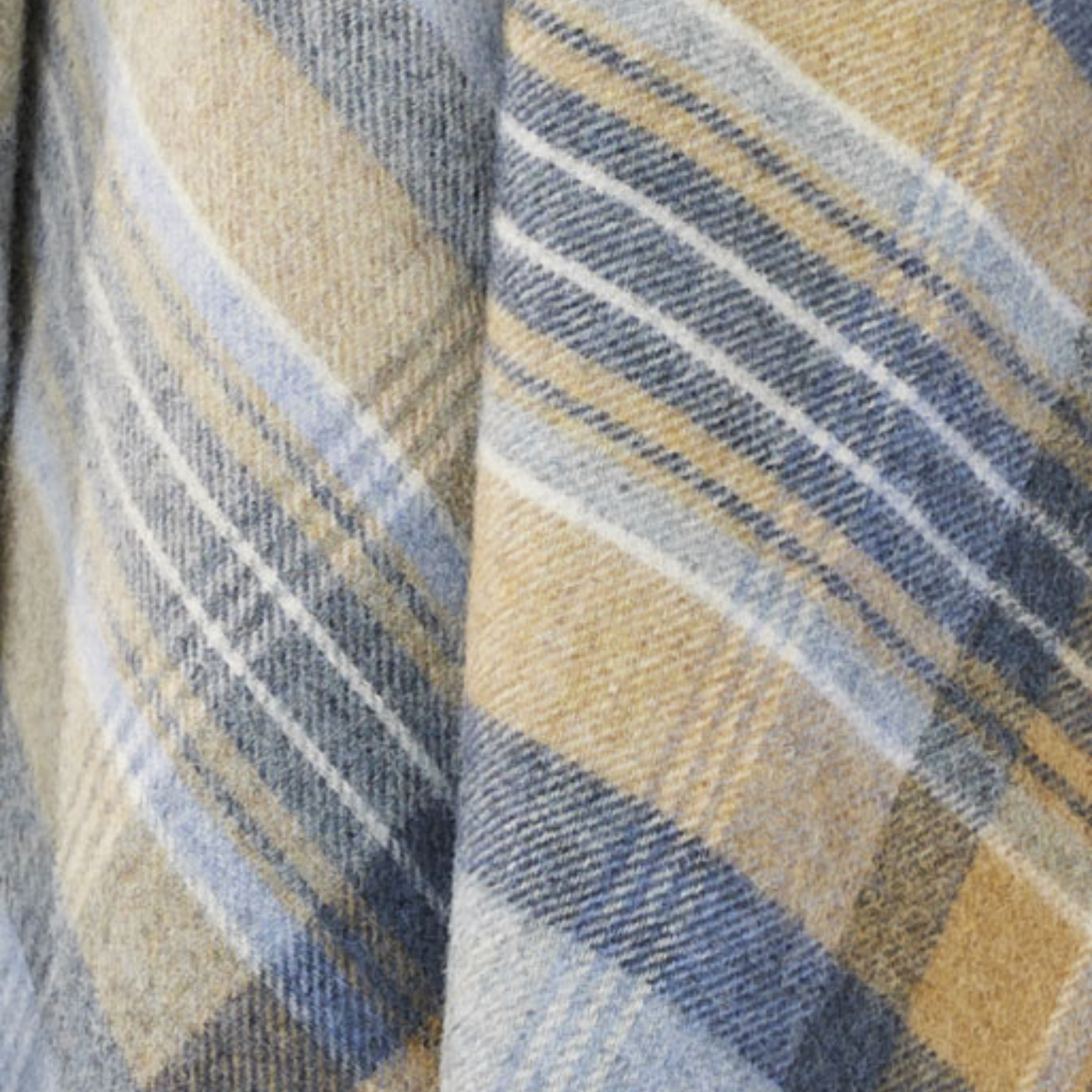 Bronte by Moon Kintyre Design Pure Wool Throw close up