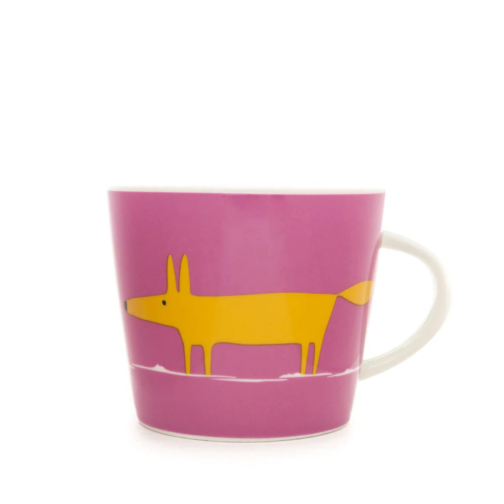 Scion Living Mug Mr Fox Pink & Orange