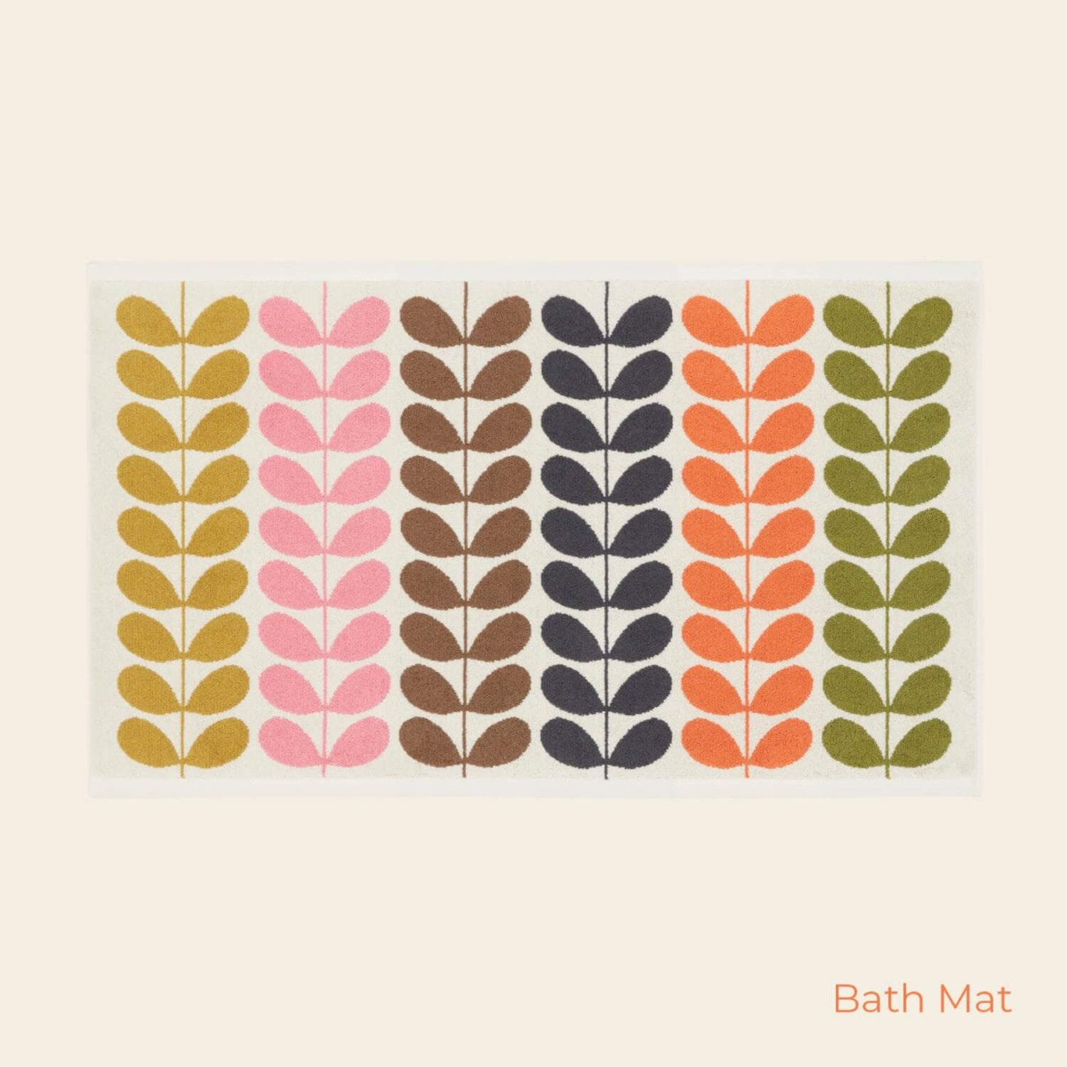 Orla Kiely Multi Stem Towels Auburn