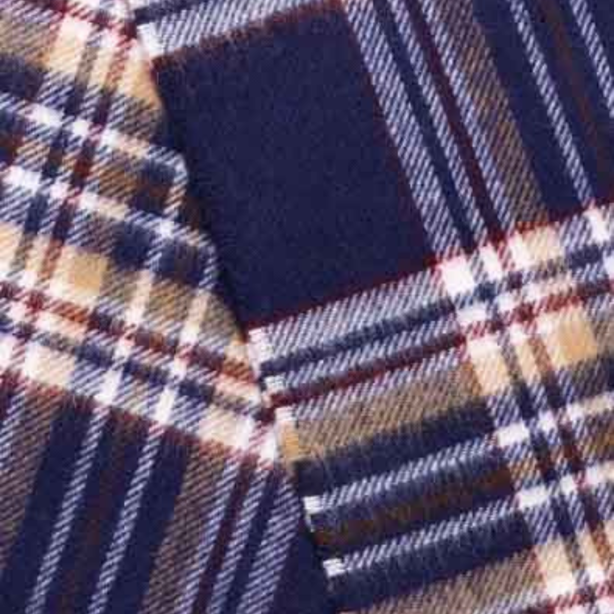 Bronte by Moon Navy Stewart Tartan Scarf 25cm x 190cm