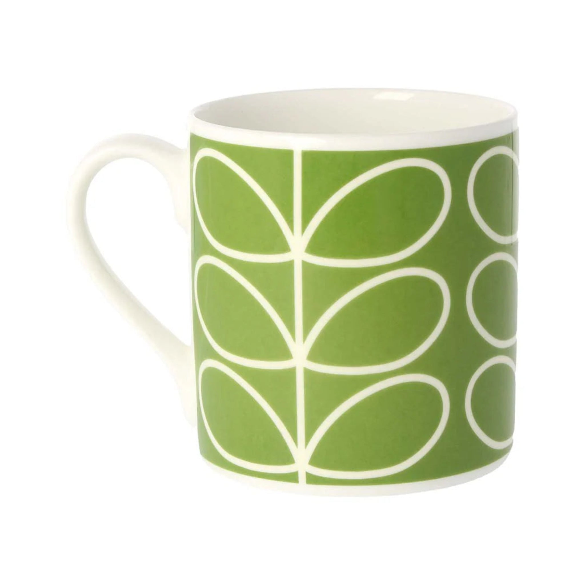 Orla Kiely Linear Stem Mug Green 350ml
