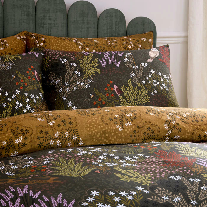 Sara Miller Owl Forest Reversible Duvet Cover Set