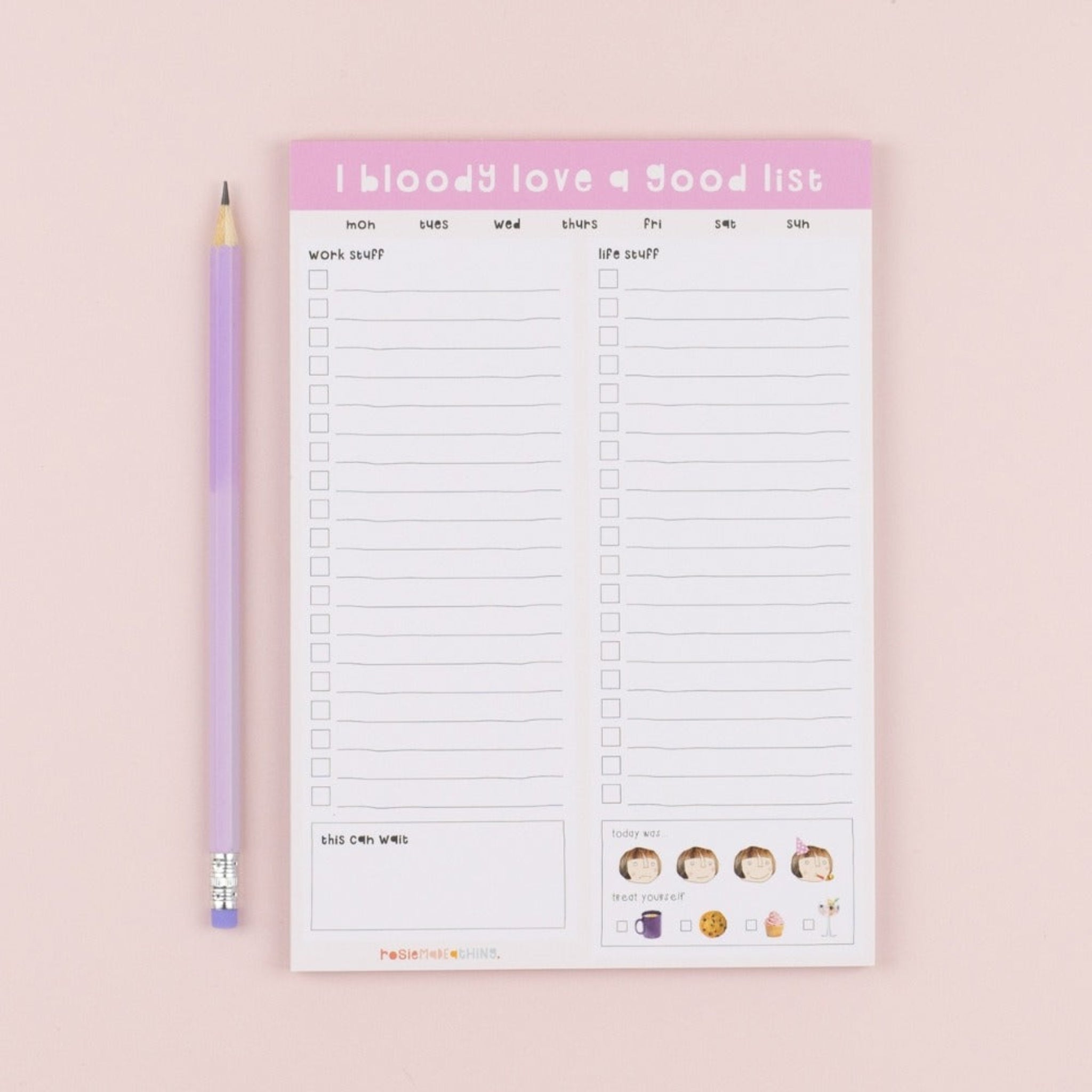 Rosie Made A Thing Bloody Good Perfect Planner