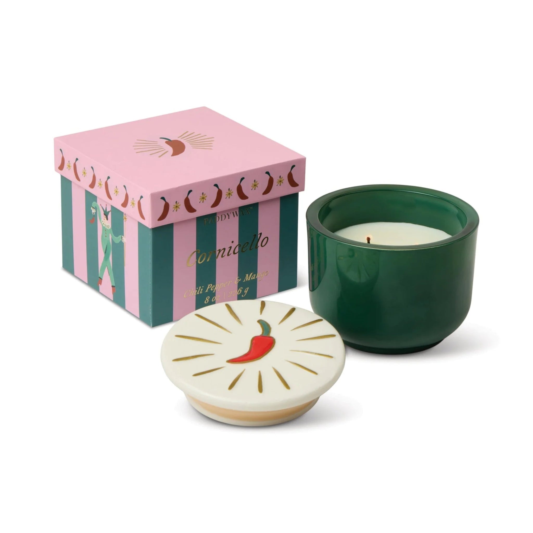 Paddywax Charmed Chili Pepper & Mango Candle 8oz