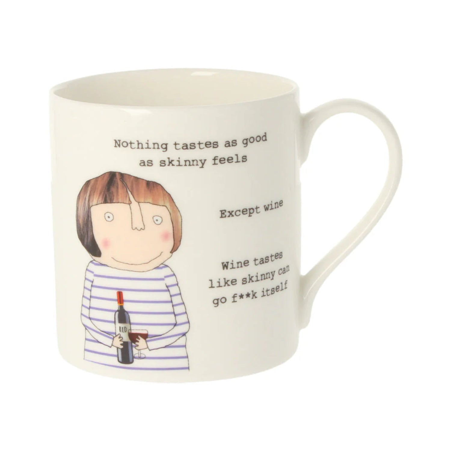 Rosie Made A Thing Except Wine Mug 350ml