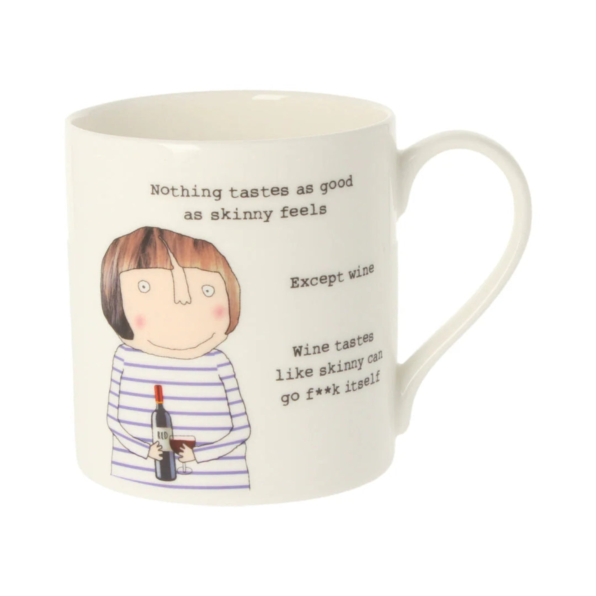 Rosie Made A Thing Except Wine Mug 350ml