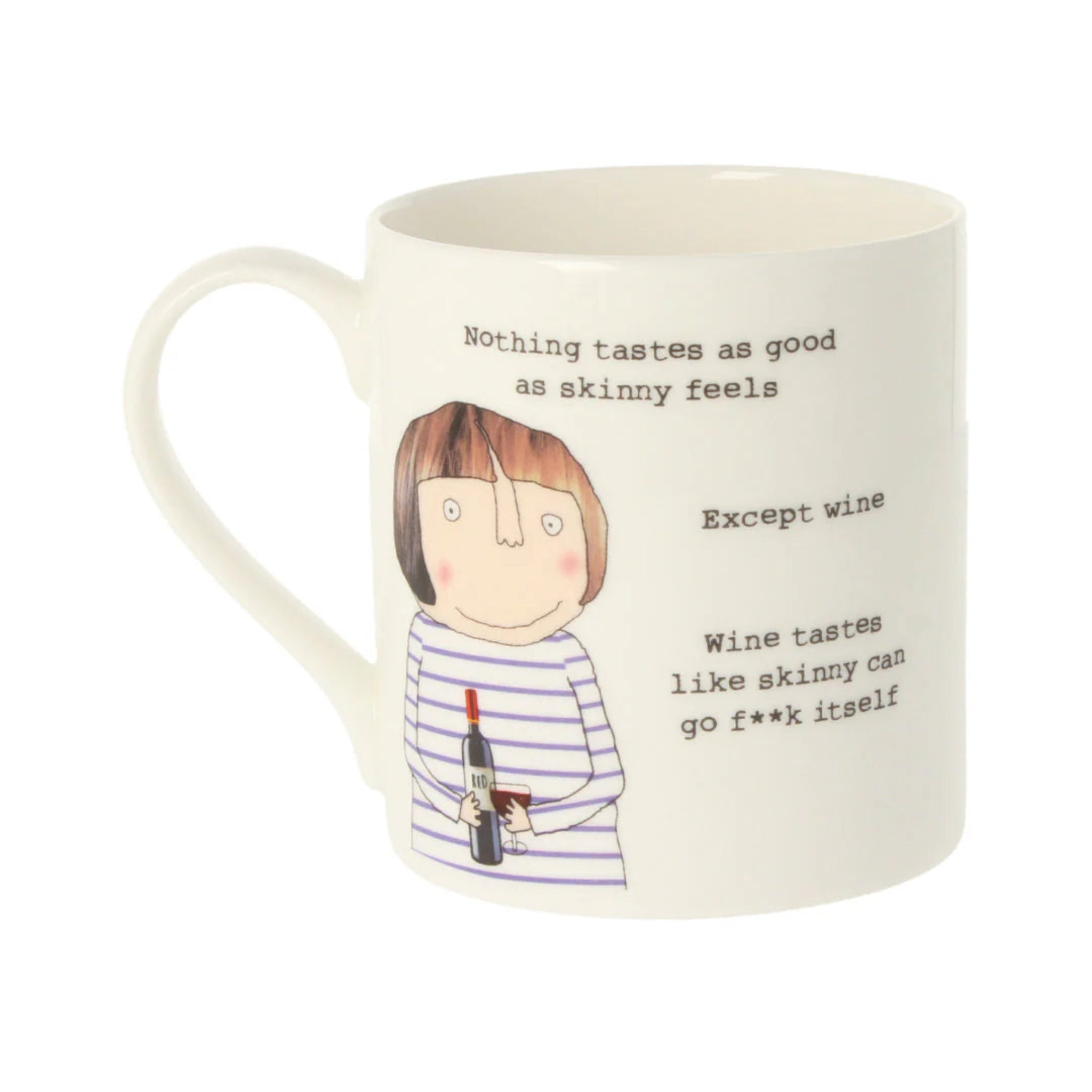 Rosie Made A Thing Except Wine Mug 350ml